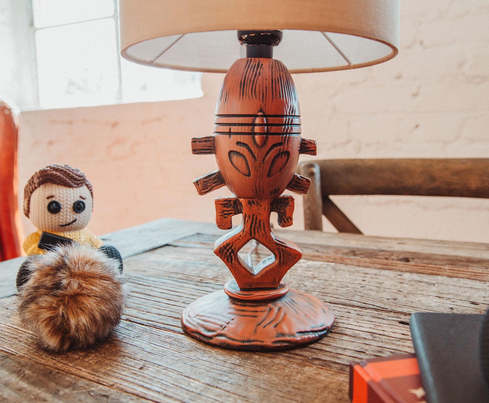Star Trek Star Trek: The Next Generation Horga'Hn Desk Lamp | Mood Light For Nightstand Table | 14 Inches Tall