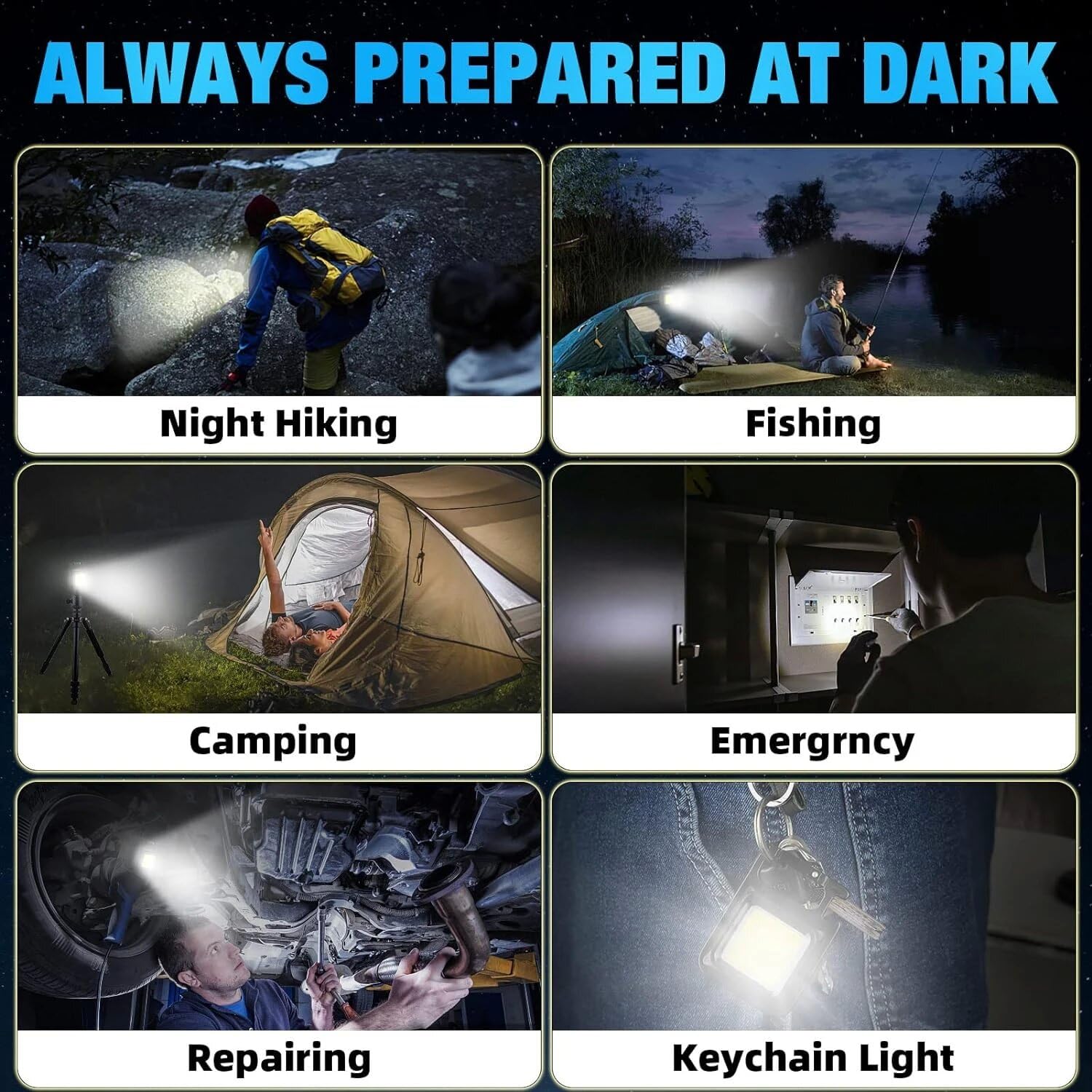 Mviocs 3 Pack Keychain Flashlight, Bright 1500 Lumens Cob Mini Rechargeable Edc Led Flashlights, High Lumens, Waterproof Keychain Work Light For Everyday Carry, Outdoor, Emergency