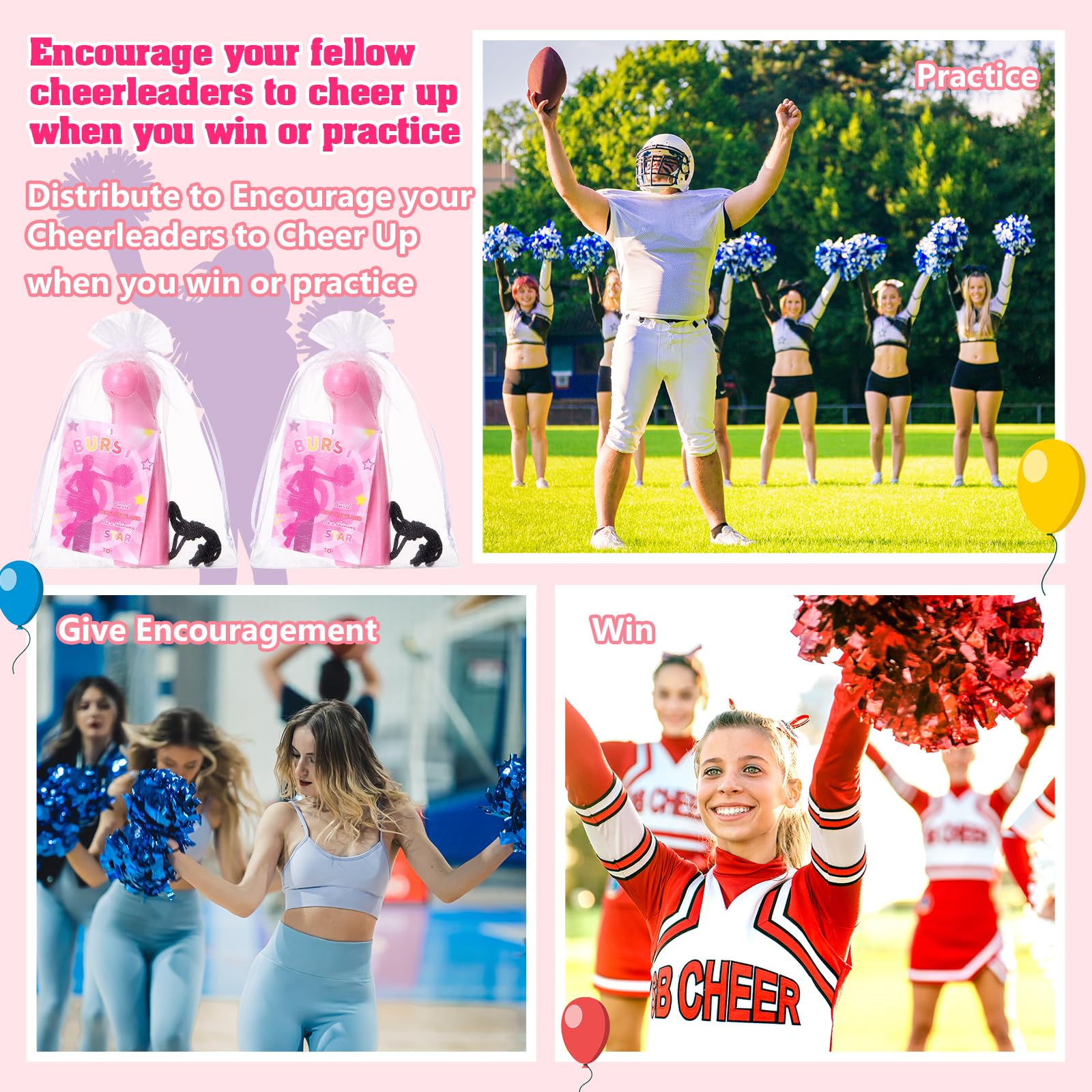 Handheld fans in bulk for cheerleaders, team cheers, and outdoor activities Koospark