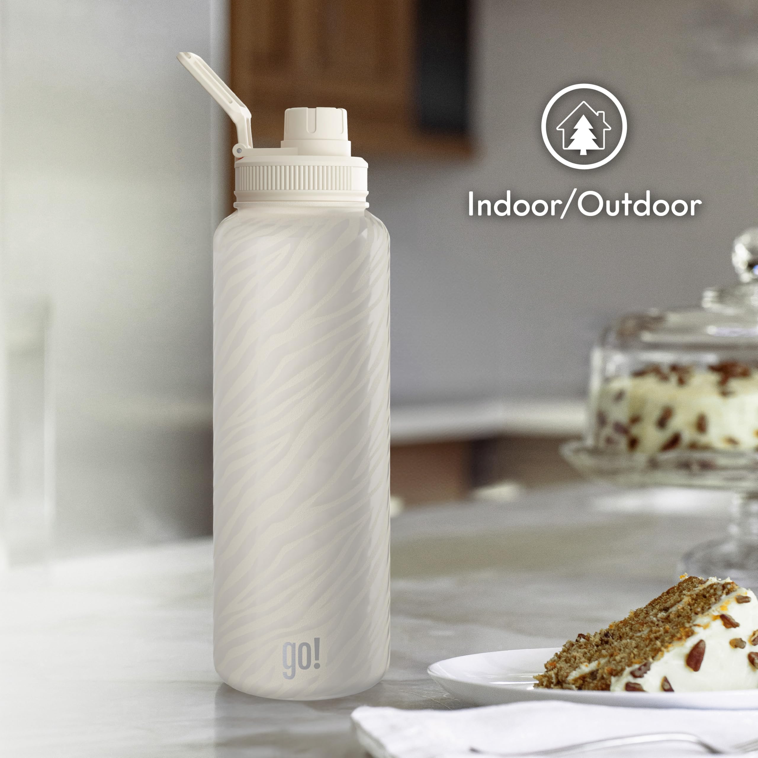 40Oz Stainless Steel Sports Bottle With Triple Insulation & Copper Lining – Keeps Drinks Cold
