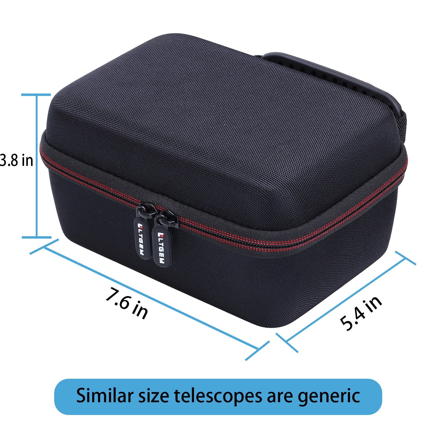 L Ltgem Ltgem Monocular Case Hard Carrying Case Compatible For Gosky 12X55 Or Titan 12X50 Or Pankoo 40X60 High Power Prism Monocular Telescope