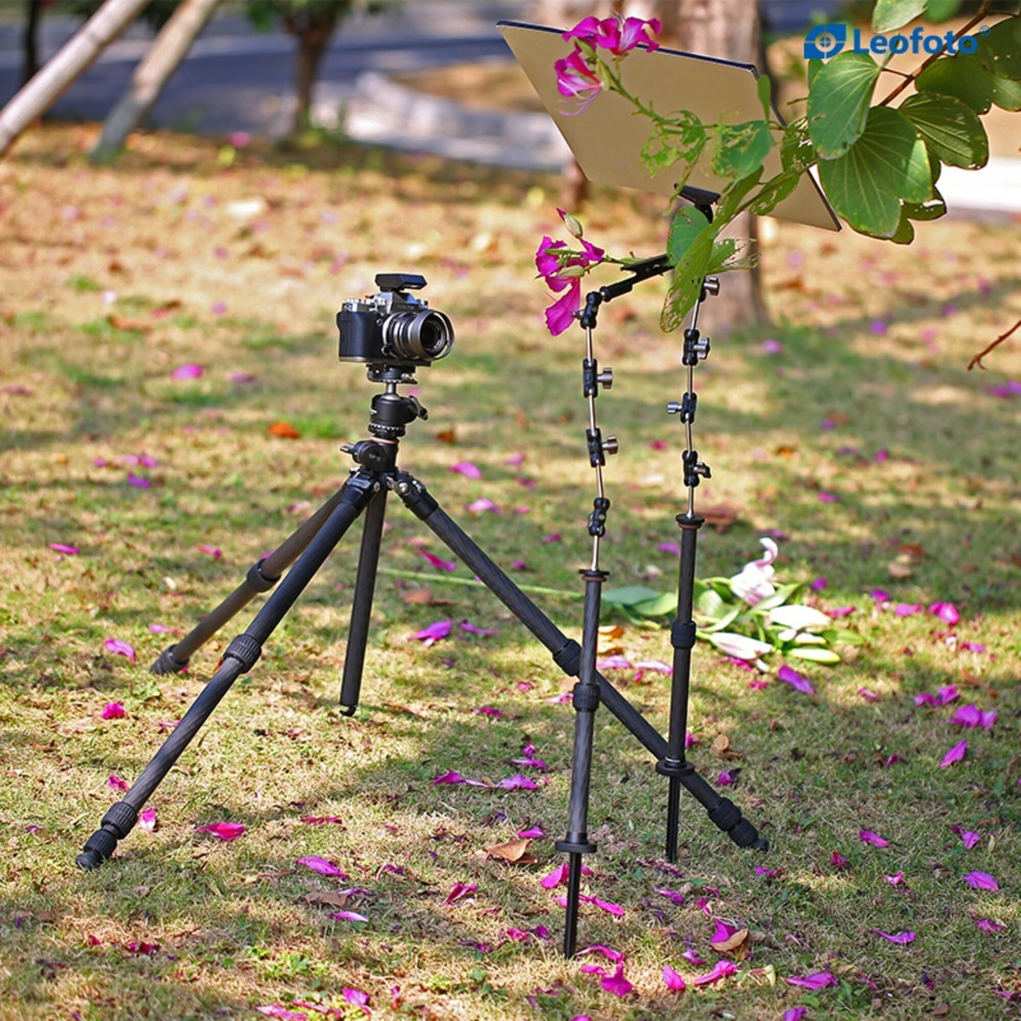 Leofoto Am-1Txl Magic Arm, Adjustable Friction, Tripod Support Arm, For Monitor, Lights, Muilt-Purpose, 1/4" Screw Stub And Hole