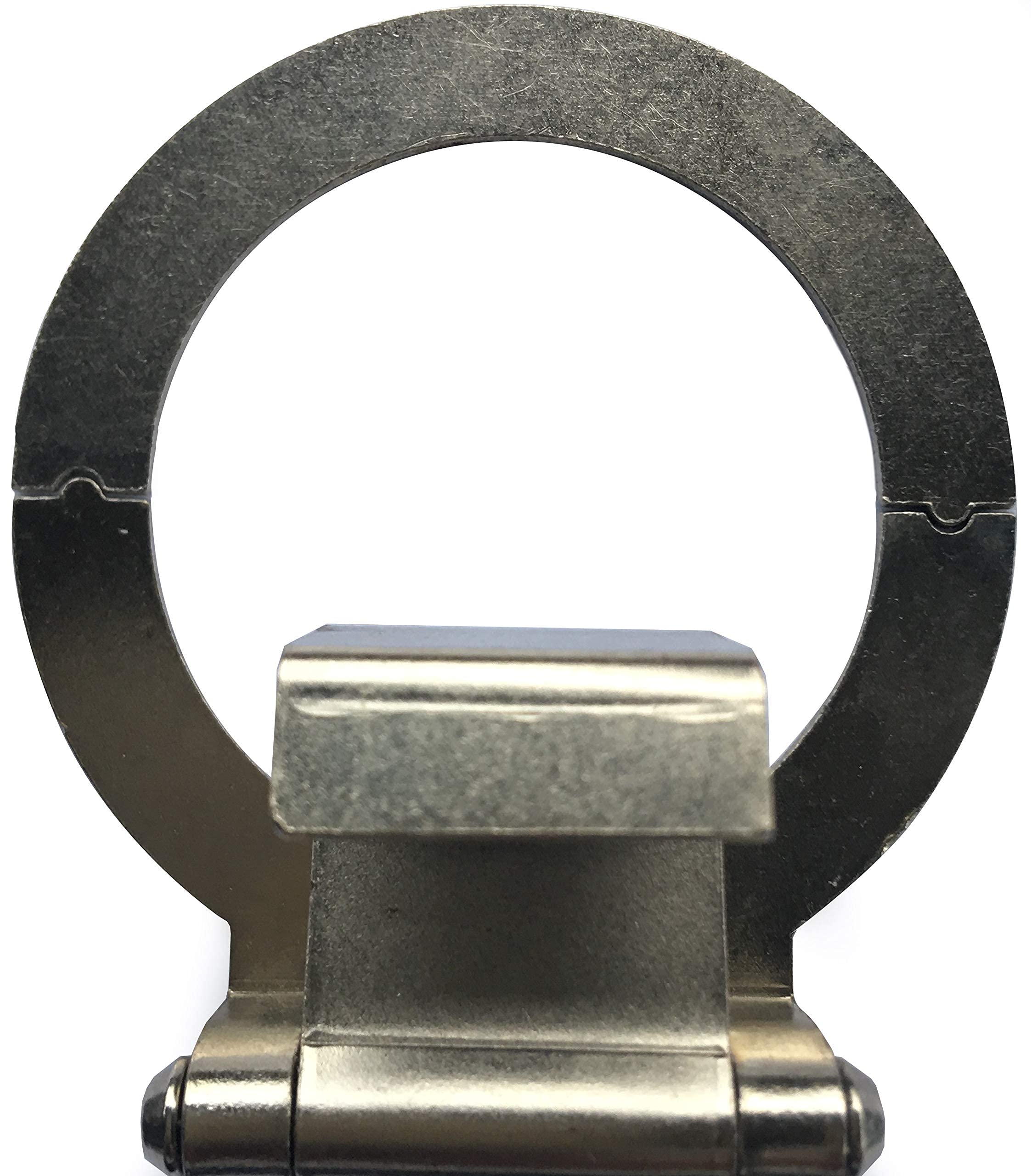 Arc Link Products Deadbolt Secure, Prevent Lock Bumping, Prevent Lock Picking For In-Swinging And Out-Swinging Doors, Install In Minutes, No Drilling (Nickel Plated)