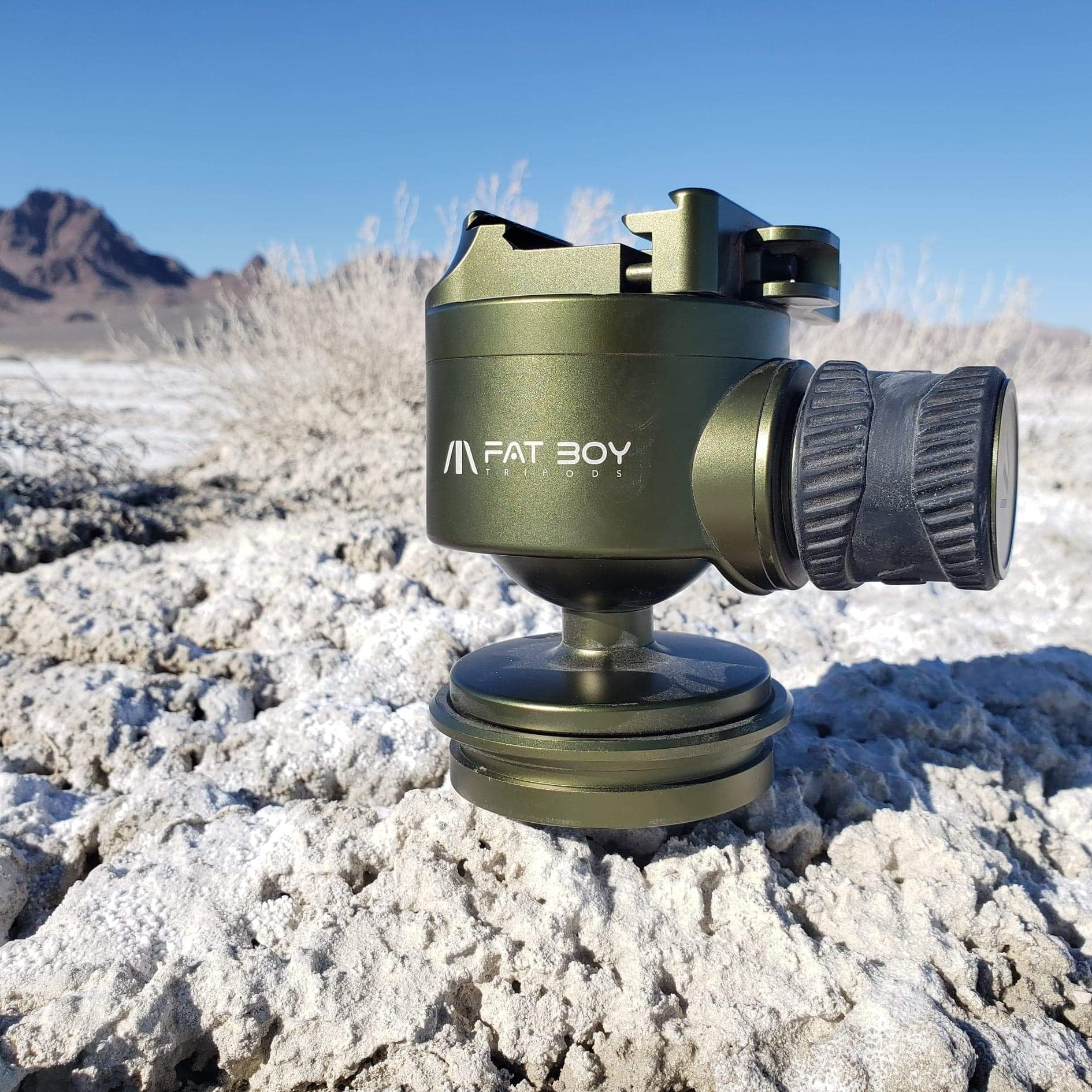 Fatboy Tripods Invert 50 Inverted Ball Head, 50Mm, For Spotting Scopes, Binoculars, Camera Mount, Peak Design Tripod, Quick Release