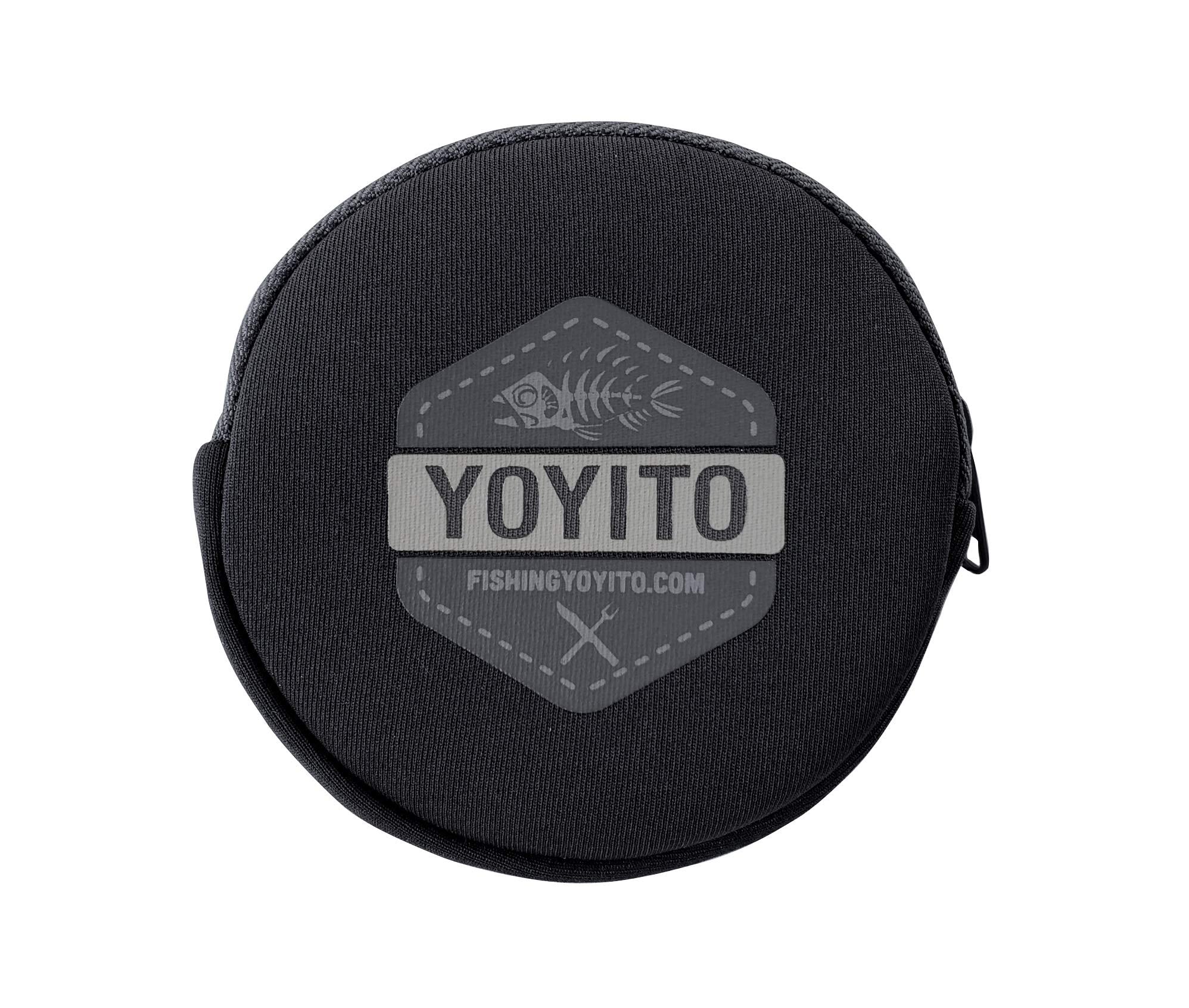 Yoyito Aluminum Hand Line Reel Pocket/Travel Fishing Kit (20 Lb Clear Line)