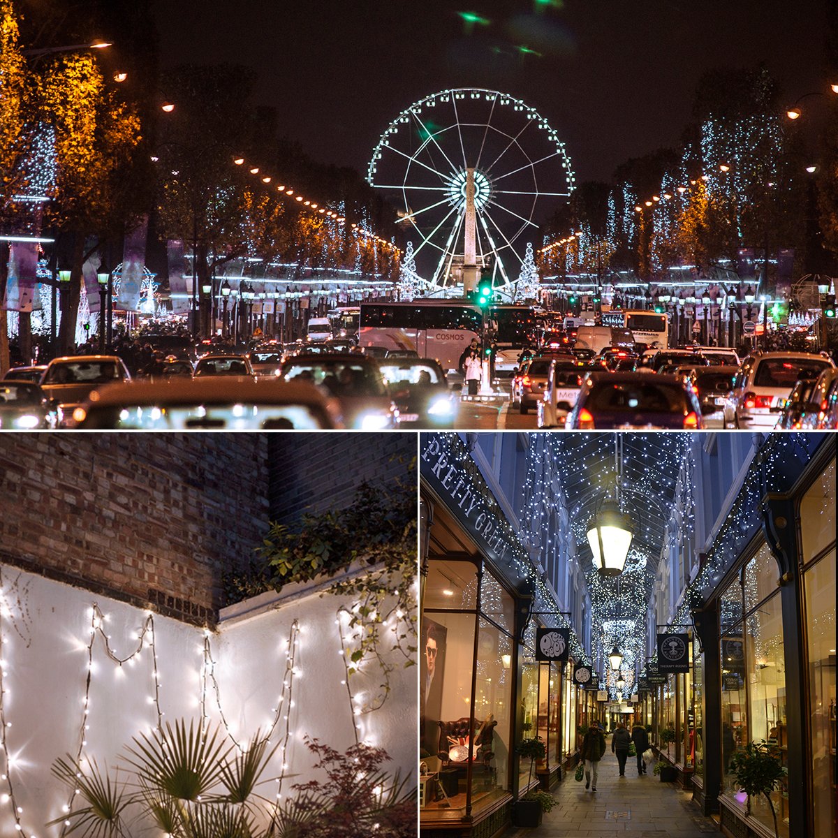 Lalapao Solar String Lights 2 Pack, 400 Led 144Ft Outdoor Waterproof Christmas Lights, 8 Modes For Tree, Patio, Yard, Garden, Parties Decoration (White)