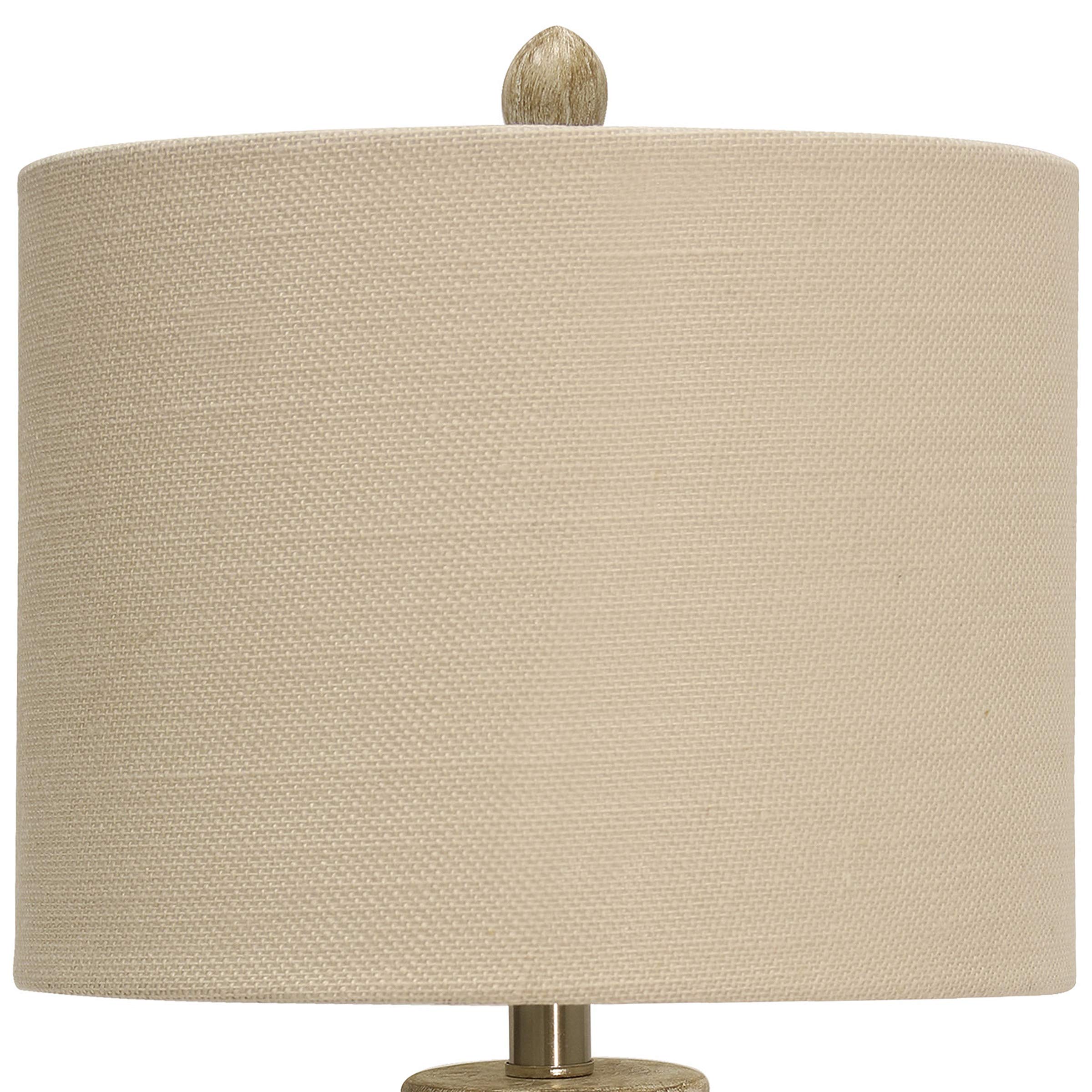 Collective Design L13569Am Table Lamp, Distressed White