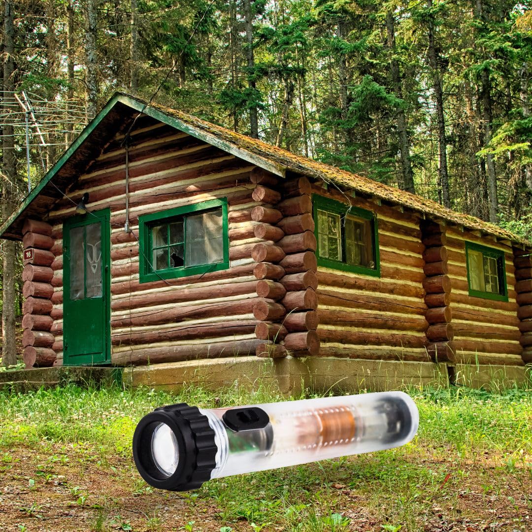 Shake Light 40-B Rechargeable Flashlight. Ideal For Emergency Preparedness, Outdoor Recreation And Stem Education