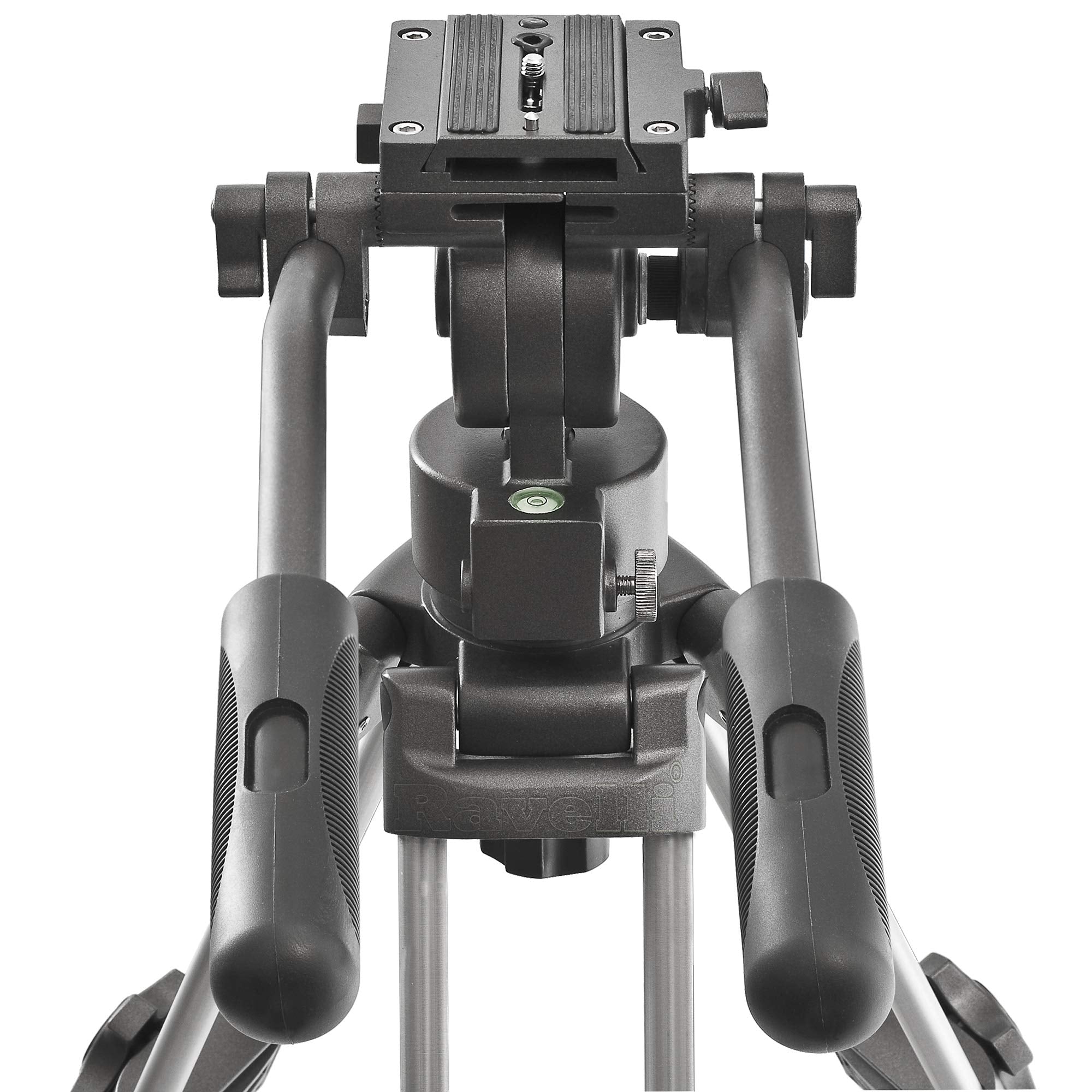 Ravelli Avtp Professional 55" 65Mm Video Camera Tripod With Fluid Drag Head