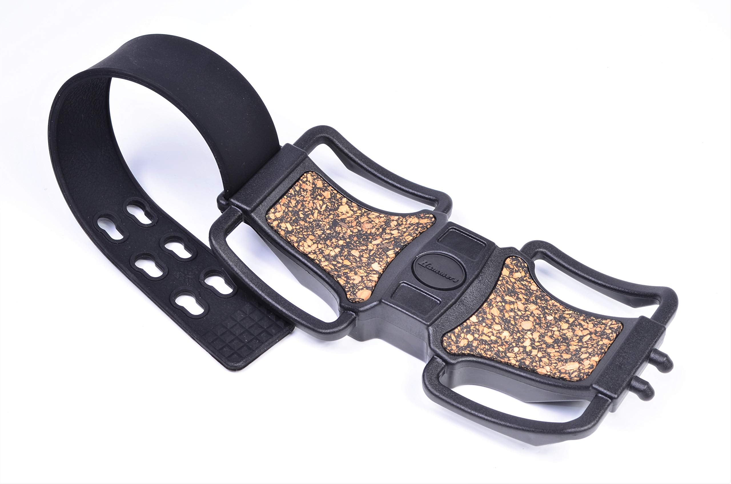 Hammers Lightweight Universal Steady Range Finding Binocular Tripod Adapter Cradle Tray Mount W/ 1/4-20 Camera Thread And Rubber Tie-Down Band Strip For Bird Watching Binocular Window Mount