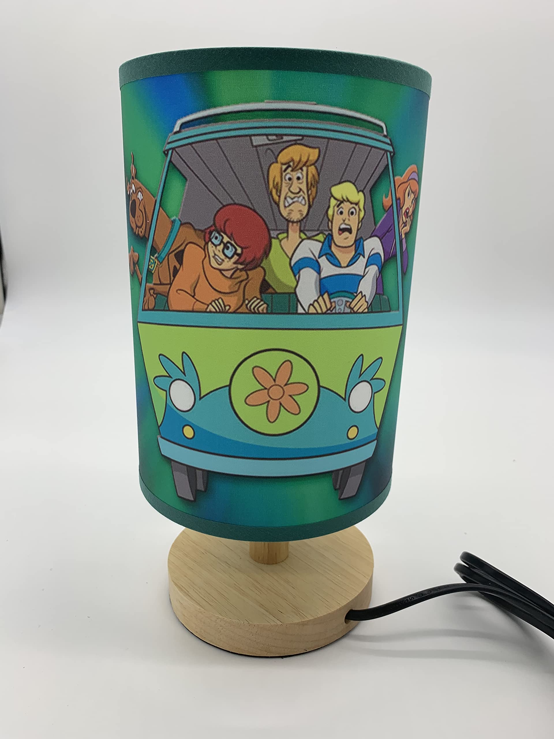 Fdecor Scooby Scoob Table Lamp Bedside Light Wood Base Room Decoration Or Great Ideas