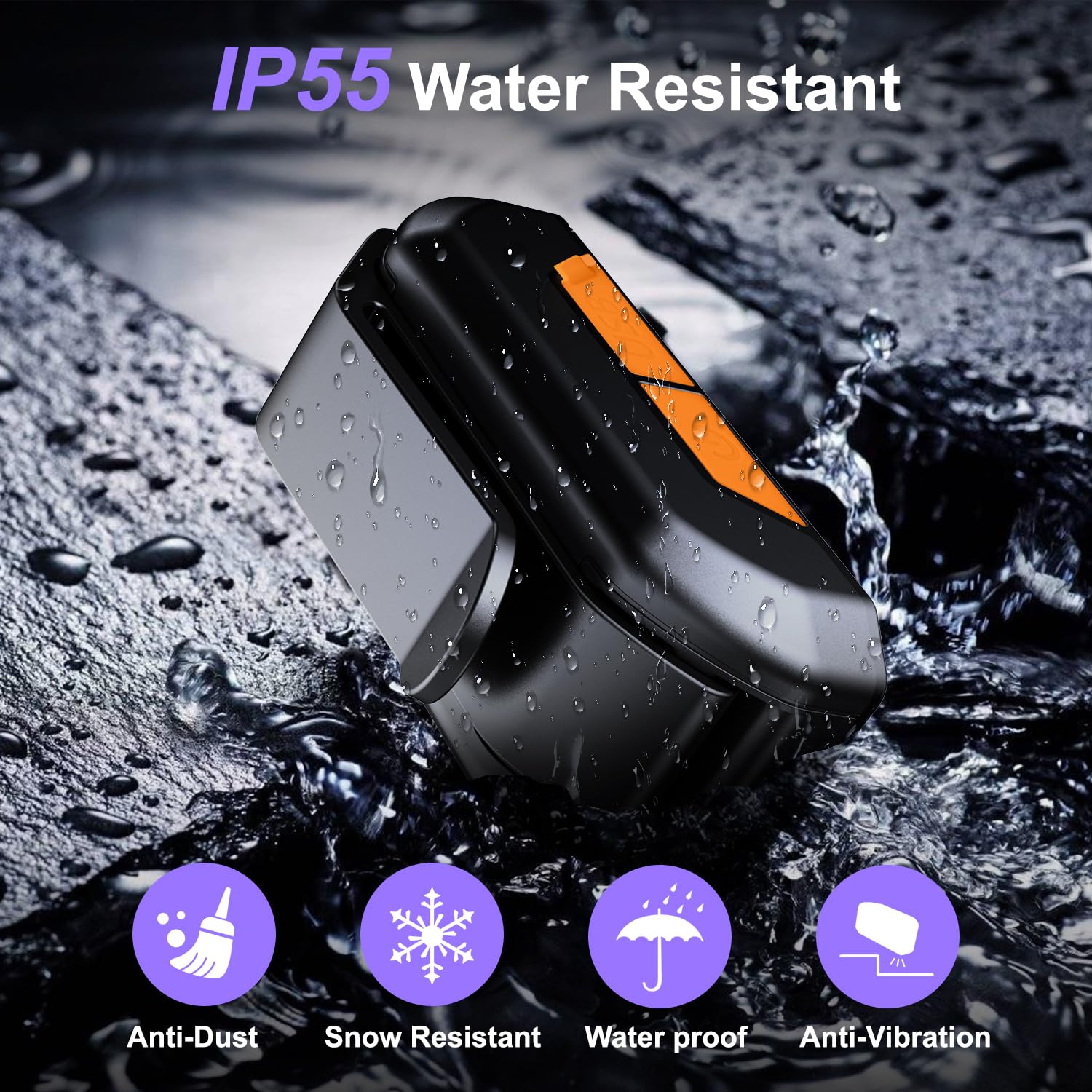 Suzii Clip On Rechargeable Night Running Lights For Runners Dog Walking, Waterproof Portable Magnetic Mini Hands Flashlight For Hiking, Cyclists,Jogging,Night Working, Camping, Outdoor Adventure