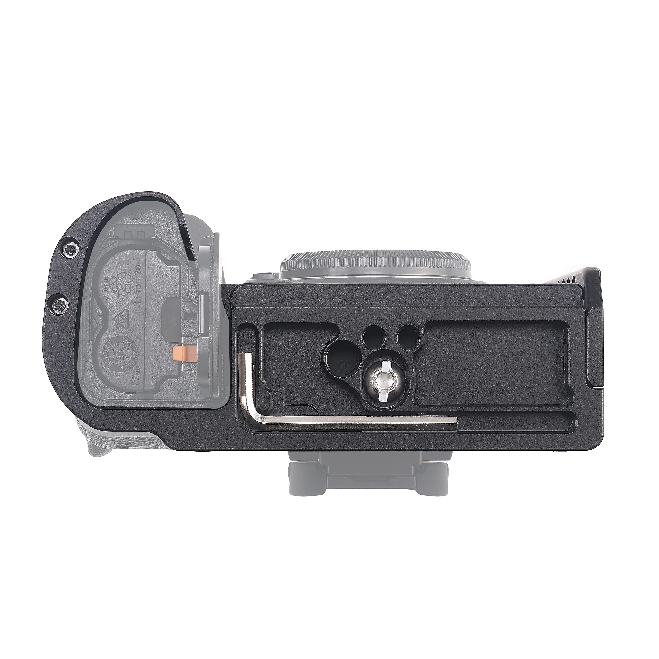 Fotga Alloy Aluminum Camera Cage Bracket Stabilizer + Top Handle For Fujifilm X-H2 X-H2S Dslr Camera Video Film Making Compatible With Arca Swiss Clamp