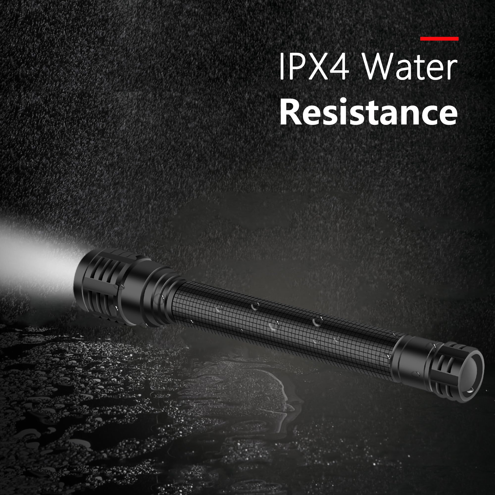 Denarp Led Pen Flashlights, Compact Mini 1200 Lumen Single Mode Pocket Flashlights For Inspection, Work, Emergency, 4 Pack
