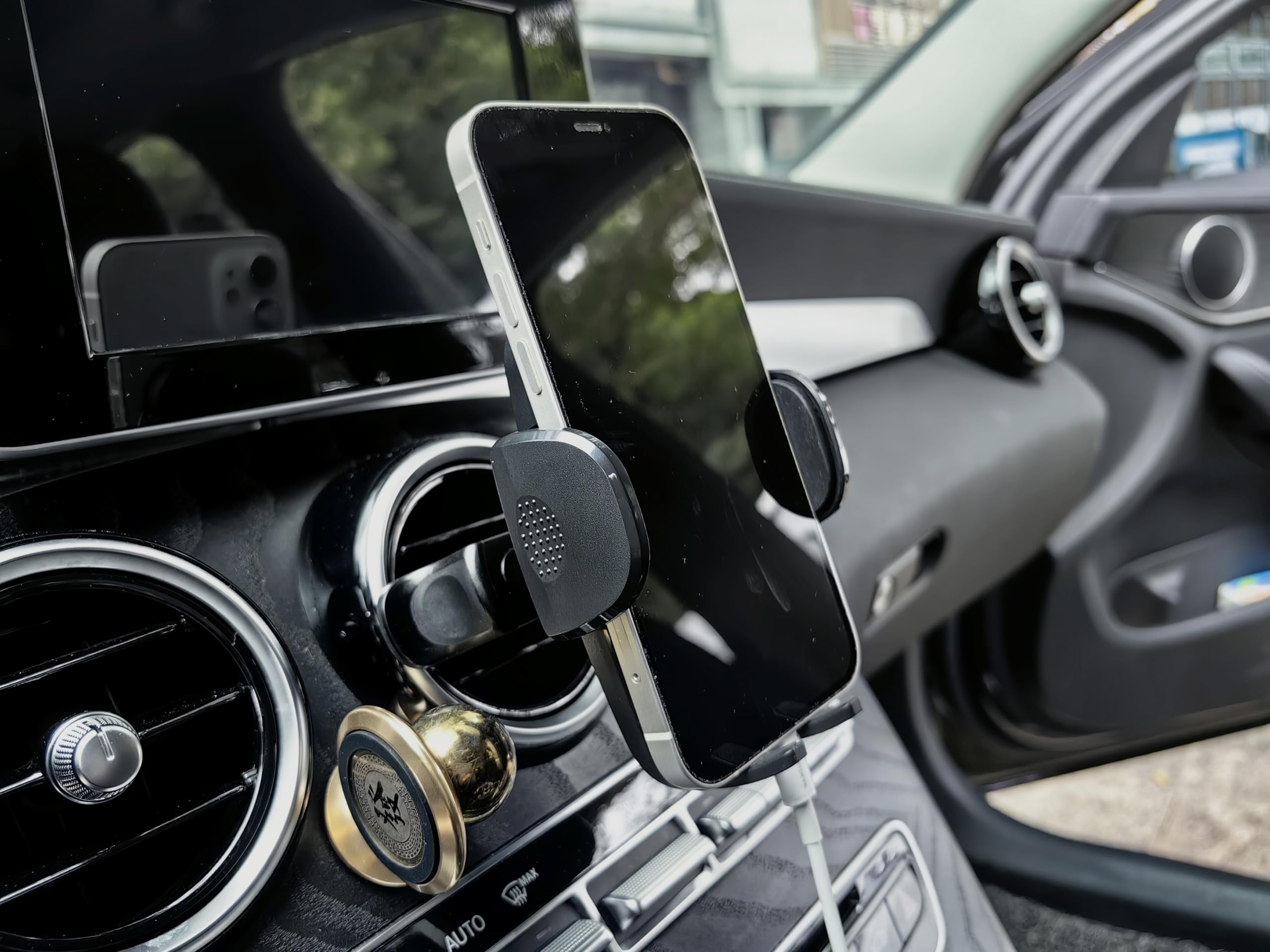 Szyuchen Car Cell Phone Holder Mount For Mercedes Benz Glc Glc300 C C300 E E350 A B Cla 250 300 Gla Gla250 Glb Glb250 Glk 350 450 Eqb Eqs Cls G Amg Class A220 E300 Sprinter 2016- Vent Accessories