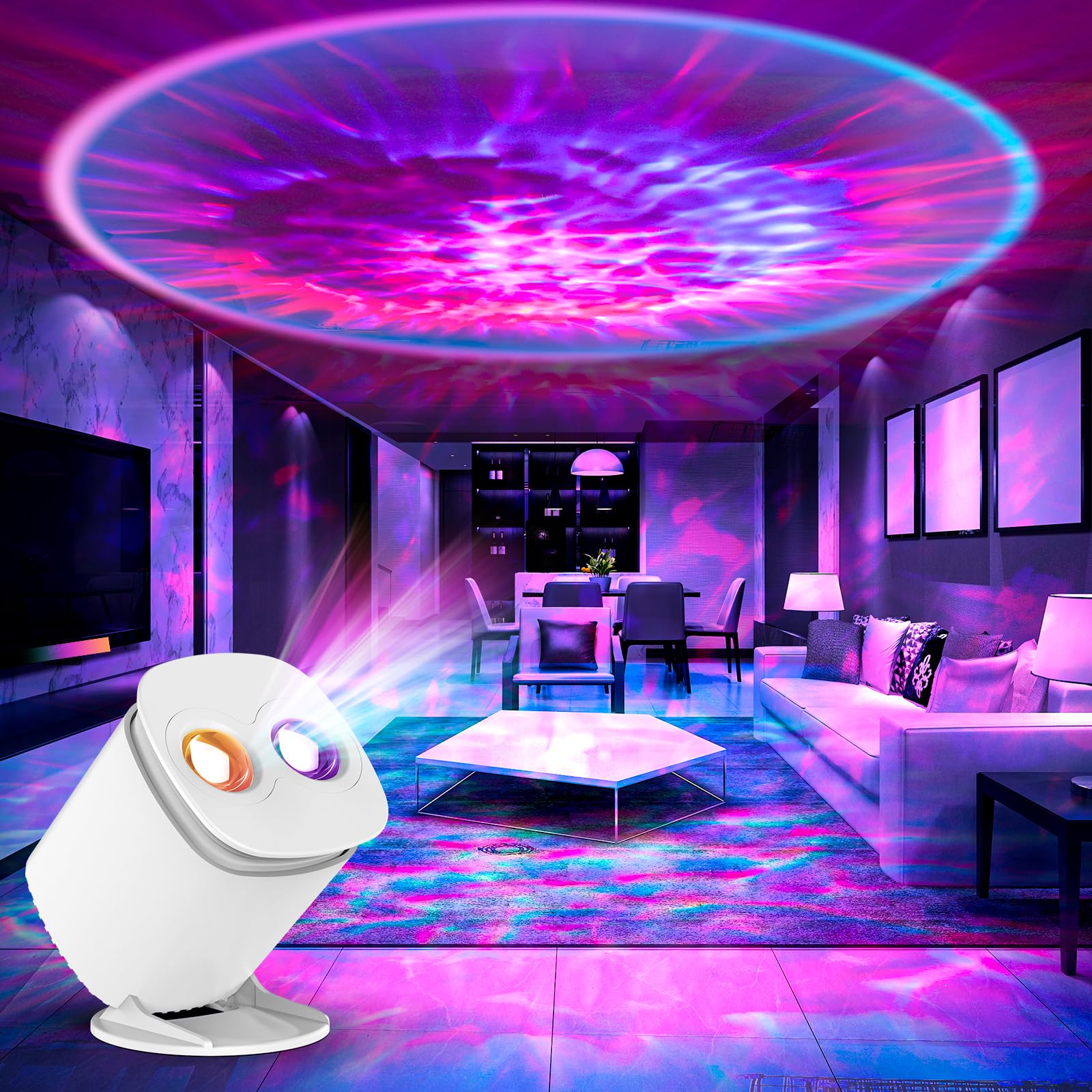 Pedica Galaxy Projector For Bedroom, Galaxy Projector With Remote Control And Timer, Night Light With Sunset Lamp, Led Nebula Lamp For Kids Adults, Room Decor