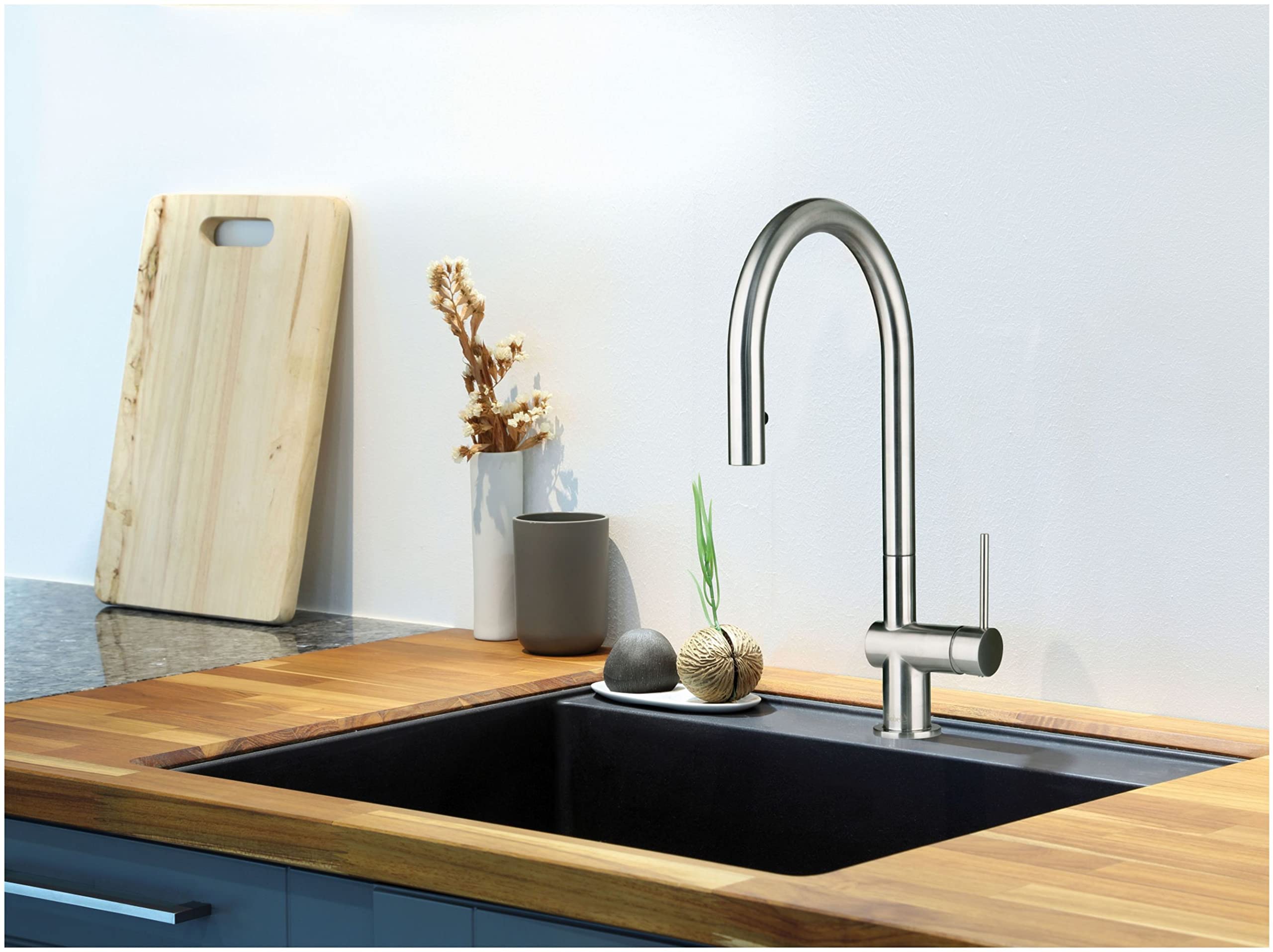 Riobel Az101C Kitchen Faucet With Spray, Chrome