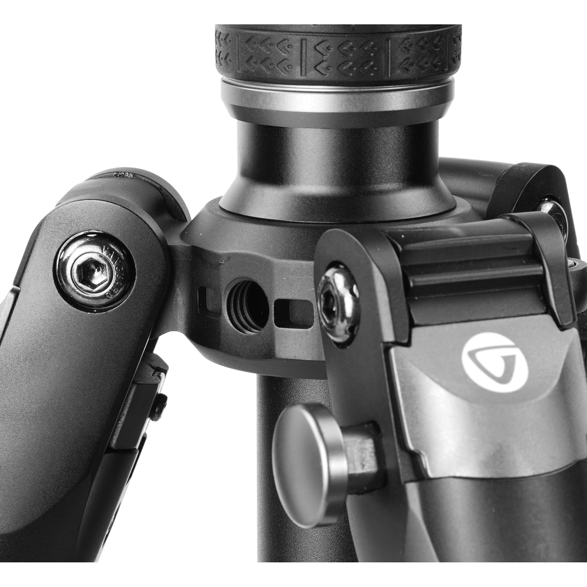 Vanguard Veo3T265Habp Aluminum Travel Tripod With Ball Head, Removeable Pan Handle, And Quick Shoe With Built-In Smartphone Holder