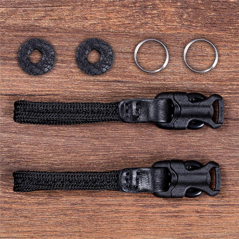 Vko Camera Strap Quick Release Qd Loops Connector For Dslr Slr Cameras Neck Shoulder Strap Binoculars Adapter Connect Connection(Thick Rope)