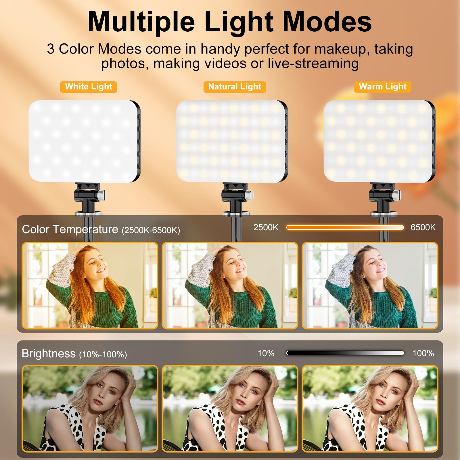 Gepege Overhead Phone Mount With 60 Led Portable Selfie Light And Phone Holder For Desk, Camera Mount Arm Stand With Remote, Overhead Stand For Video Recording, Live Streaming, Tiktok, Youtube And Cooking