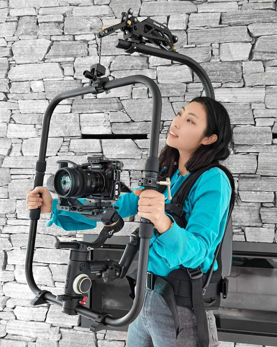 Df Digitalfoto Universal Handheld Ring For Crane 3S,Magic Ring Rig Compatiable With Dji Ronin S/Sc,Zhiyun Crane 2/2S Weebill Lab For Easyrig Vest