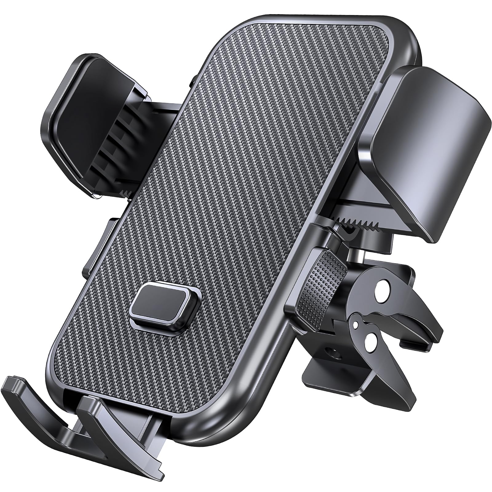 Uniwit Car Air Vent Phone Mount,360°Rotation,Solid & Steady,Auto-Clamping,Easy Installtion,Car Phone Holder,Compatible For All Iphone Series And Other 4-7 Inchs Cellphone.