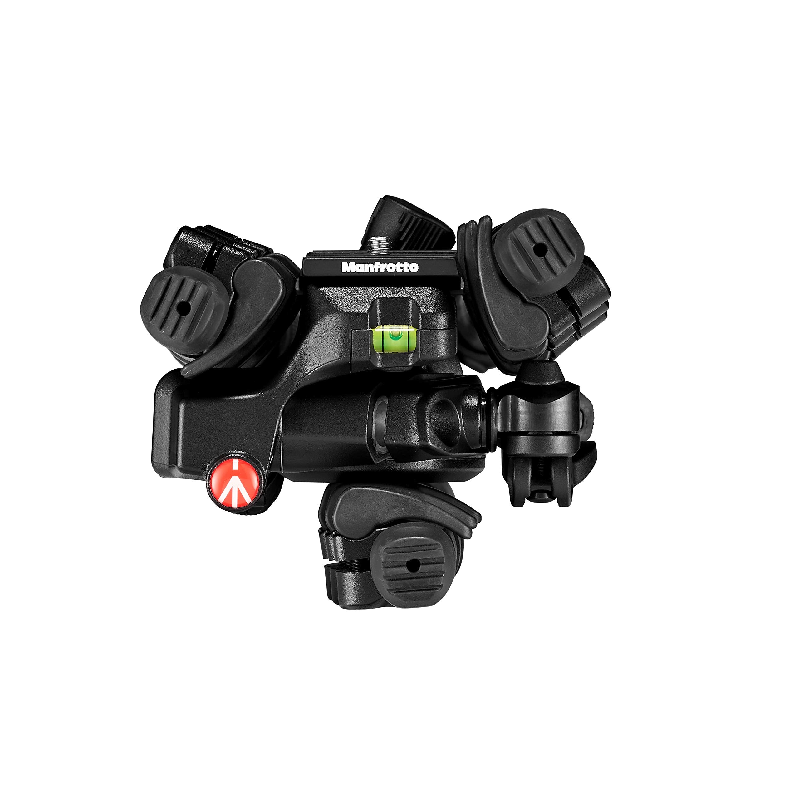 Manfrotto Be Advanced 3-Way Tripod Kit, Tripod And Fluid Head In Aluminium For Cameras And Camcorders Up To 6 Kg, Ultra-Compact, Photo Accessories For Dslr, Csc, Mirrorless, Photo And Video