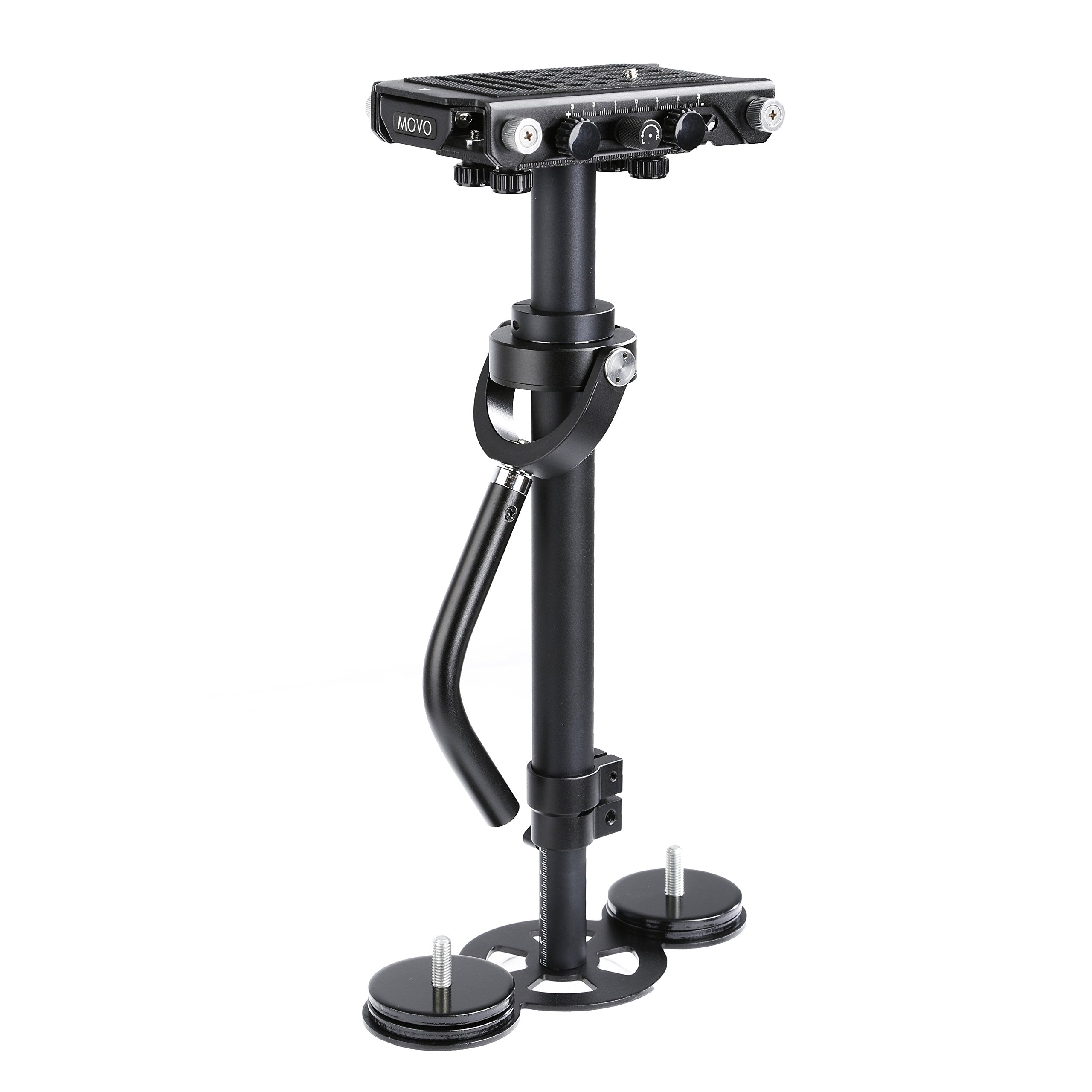 Movo Vs3000Pro Telescoping Video Stabilizer System With Micro Balancing And Quick Release Platform - For Dslr Cameras And Camcorders Up To 4.4 Lbs