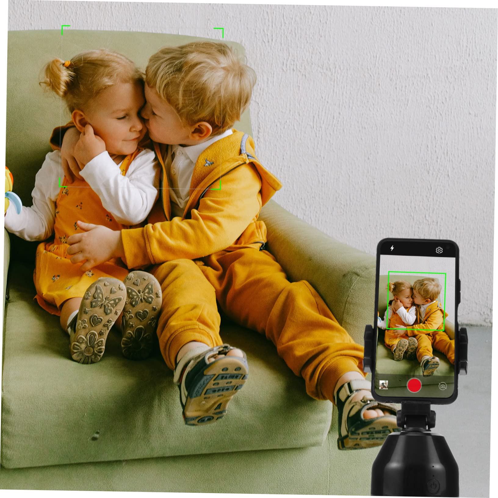 Ohphcall Ptz Face Recognition Shot Stand Abs Material Easy To Carry For Short Video Photography