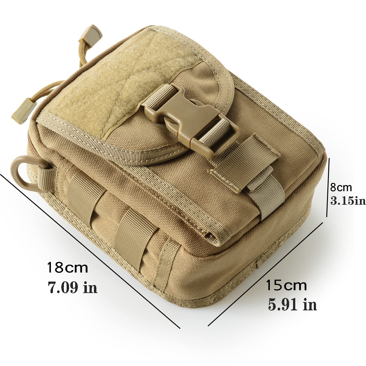 C-Eagleeye Binocular & Rangefinder Case,Life Waterproof, Inside The Foam Cushion Shockproof, Suitable For Hunting Hiking Travel To Carry（Binoculars Below 42Mm For General Use）