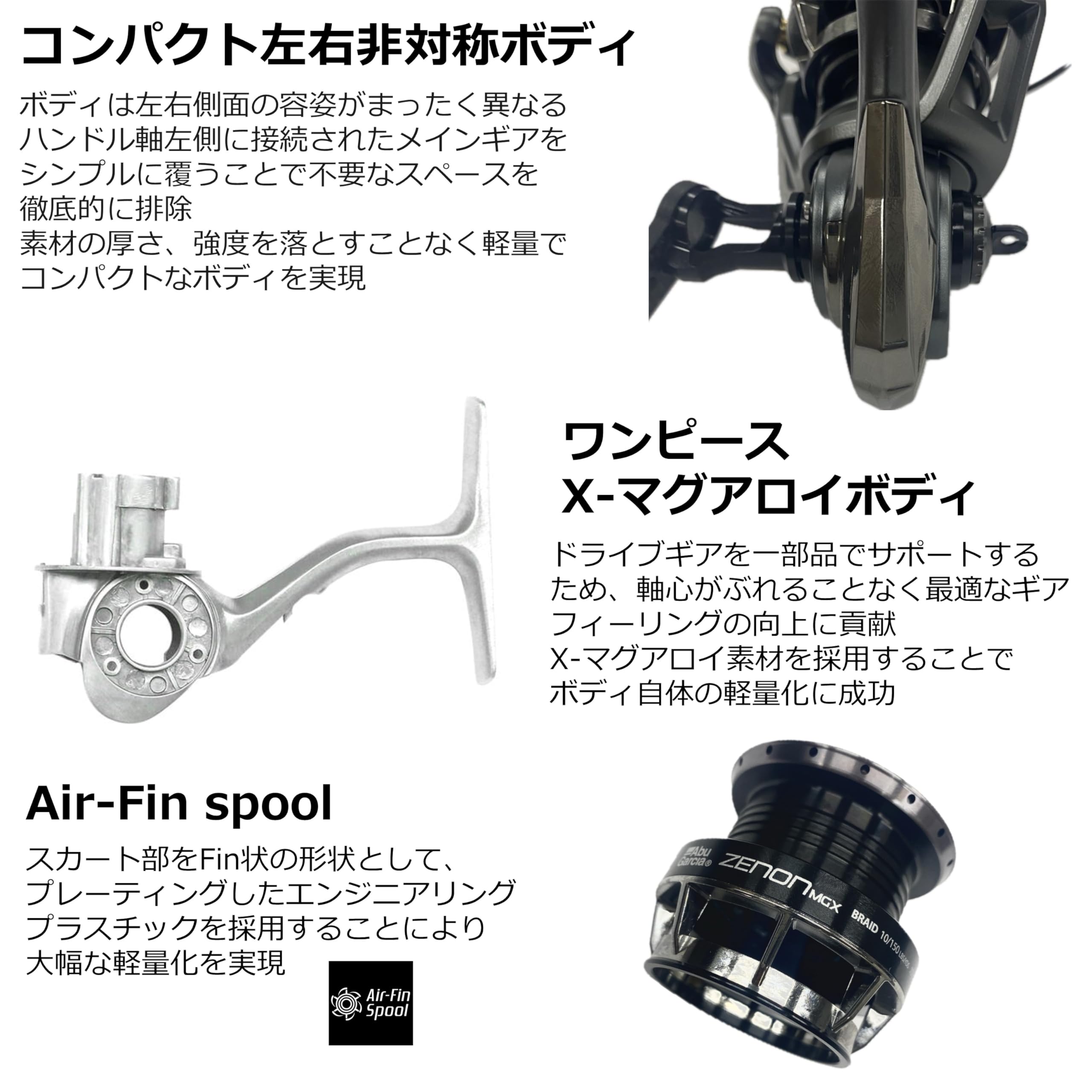 Abu Garcia Zenon Various Spinning Reel