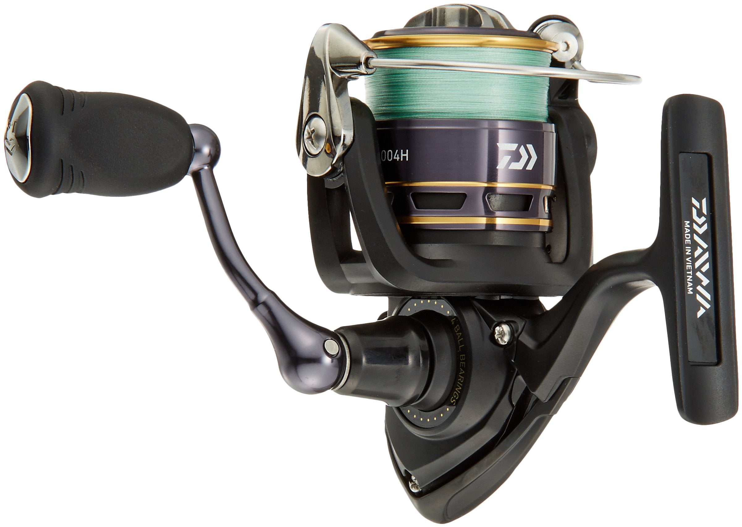 Daiwa Spinning Reel (With Thread), 16 Regal, Pe Line Included (2016 Model)
