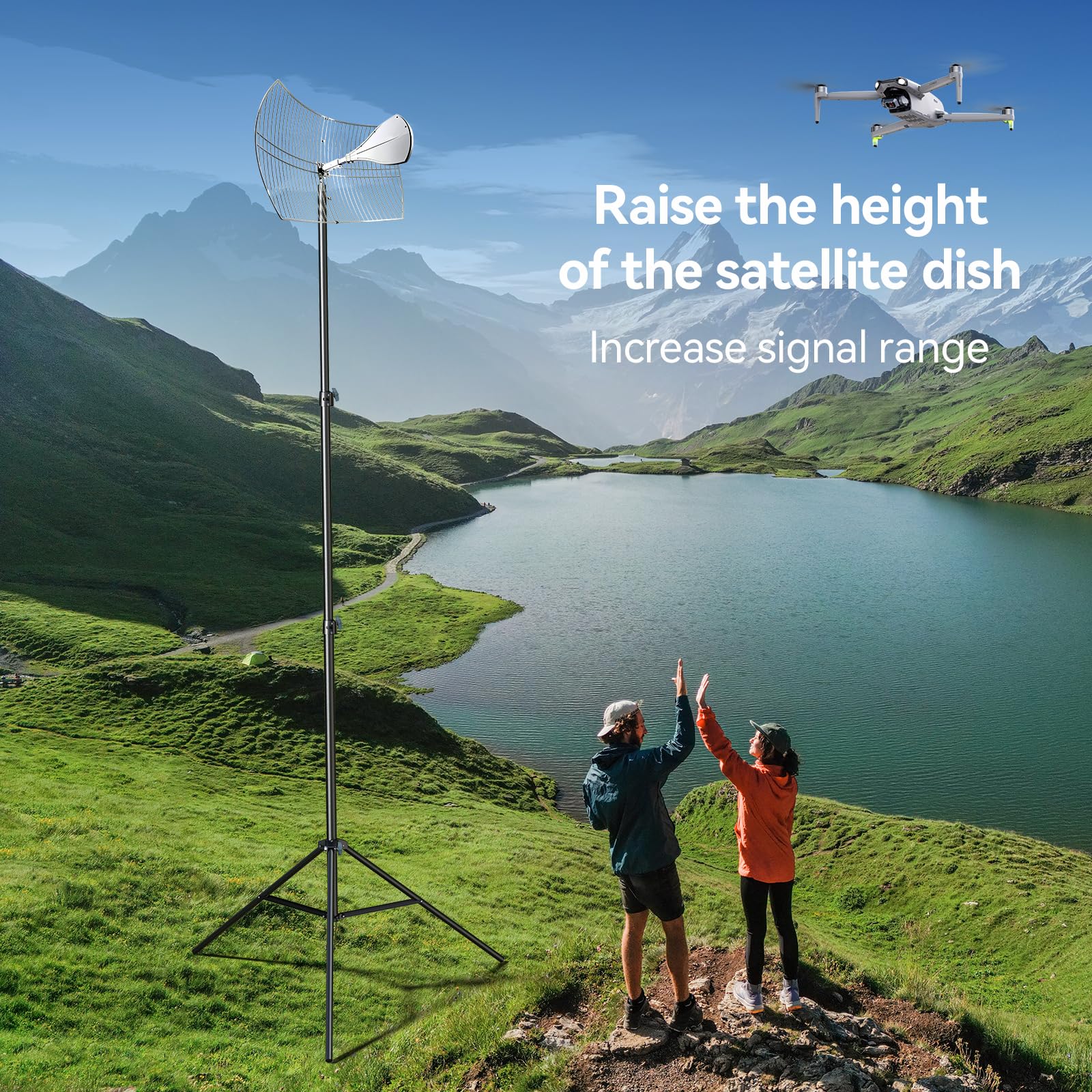 Cisain Cisian 13Ft Heavy Duty Light Stand Photography Tripod,160Inch/4M Light Stand Photography High Sports Tripod With 1/4” Screw For Studio Led Light,Dslr Camera,Sports Camera Professional