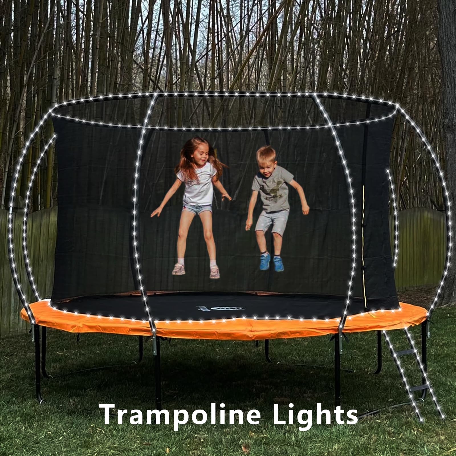 Yeguo 2 Packs Each 33Ft 100 Led Solar Rope Lights Outdoor Waterproof, White String Lights For Outside, 8 Modes Fairy Lights In Clear Thin Tube For Camping Fence Patio Garden Trampoline Deck