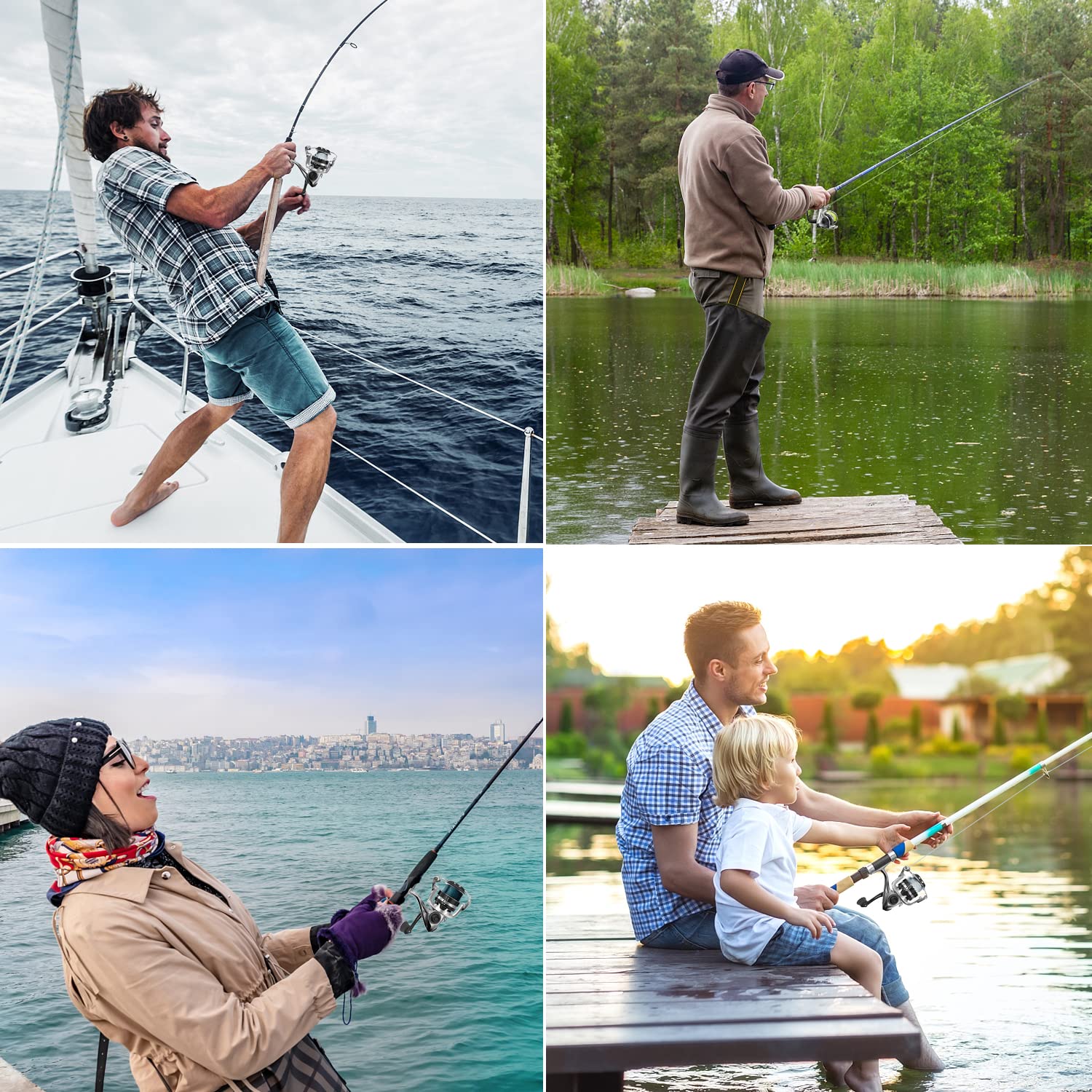 Tempo Travel Fishing Reels Spinning Vertix 10+1 Bb 6.2:1 High Gear Ratio - 20Lbs Drag Max Carbon Fiber Perfect For Freshwater Bass Catfish Spinning Reels