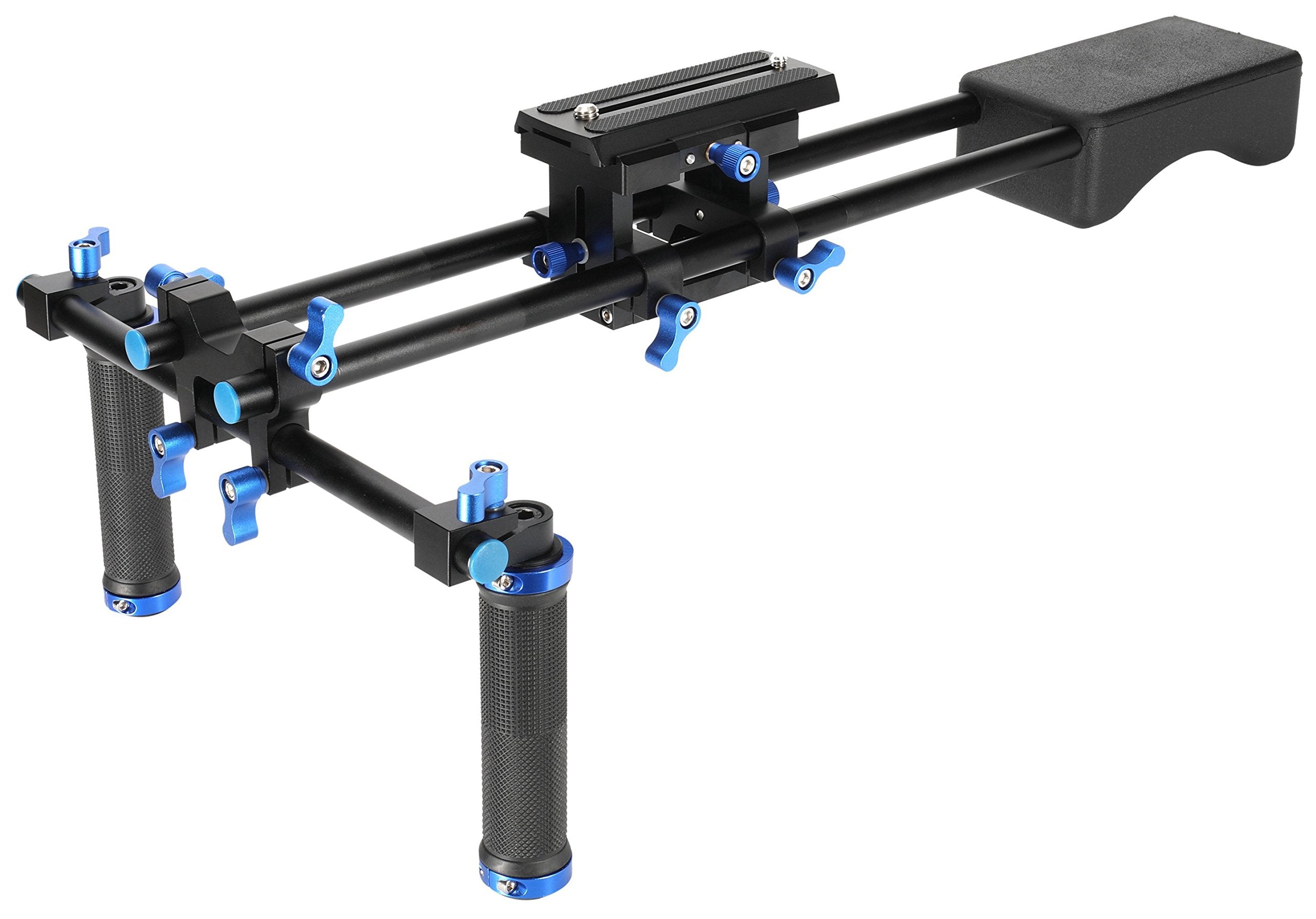 Sunsmart Pro Dslr Rig Shoulder Support Stabilizer/Steady Shoulder Rig With 1/4" Thread For Dslr Cameras And Dv Camcorders