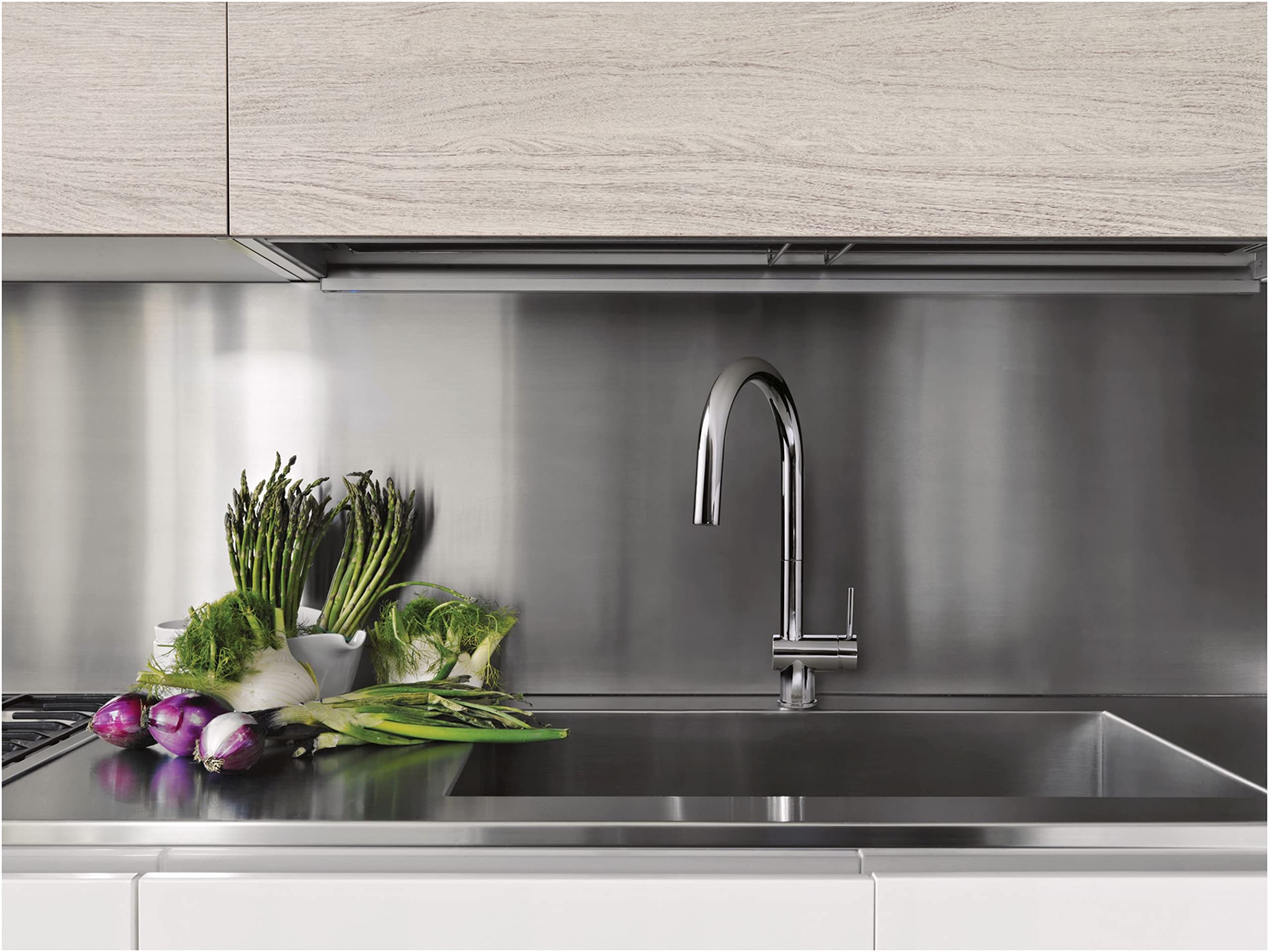 Riobel Az201C - Azure Kitchen Faucet With Spray, Chrome