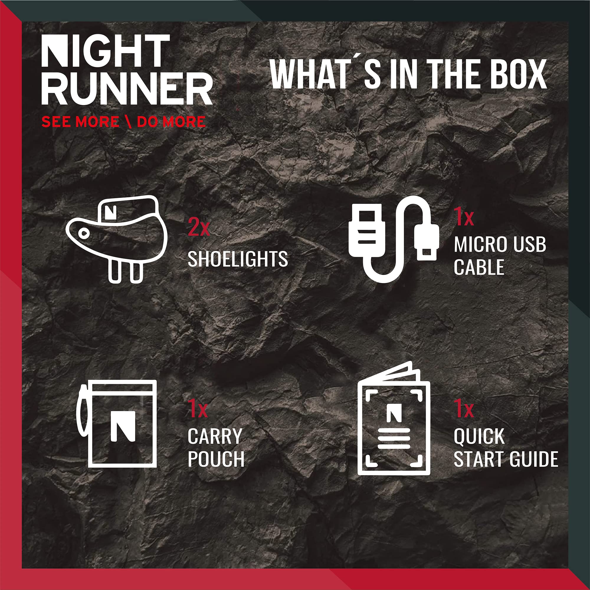 Night Runner 270 Shoe Lights - Rechargeable Battery & Waterproof Light For Runners, Dog Walking, Hiking - Best Safety Running Gear For High Visibility In Low Light