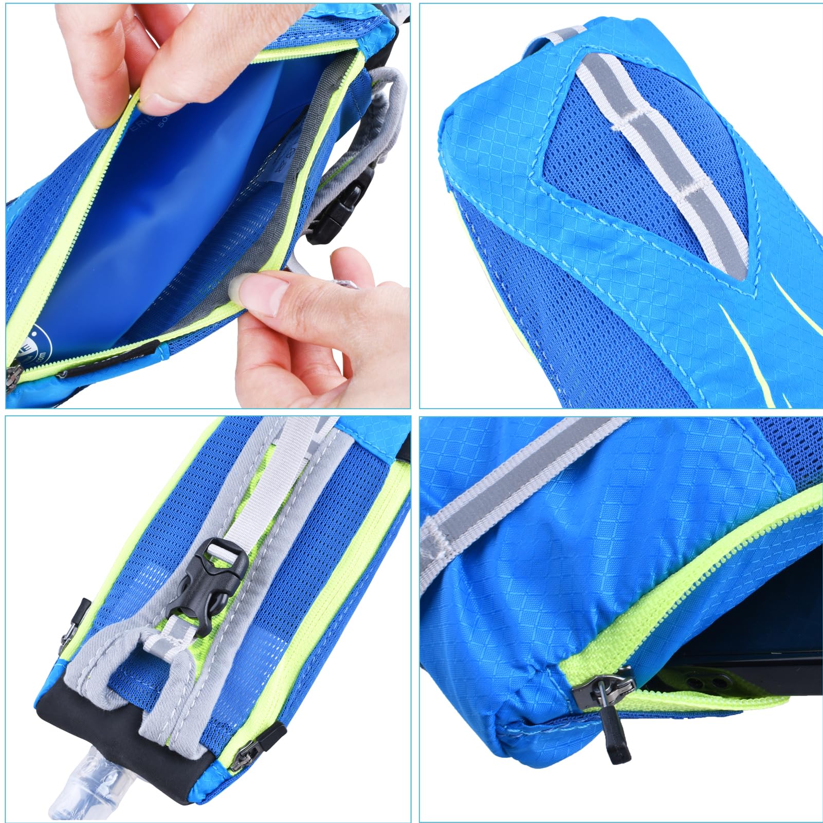 Azarxis Tpu Soft Flask Collapsible Water Bottles- 250Ml 350Ml 500Ml 600Ml