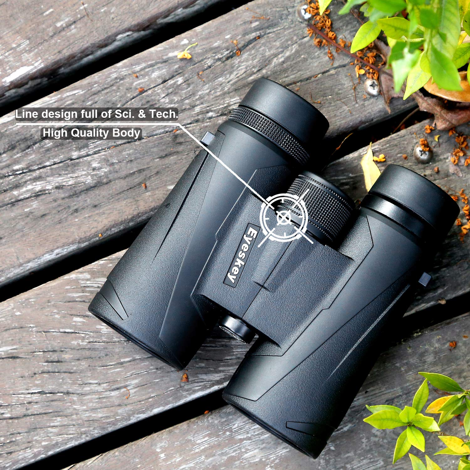 Eyeskey 10X42 Professional Waterproof Binoculars, Best Choice For Travelling, Hunting, Sports Games And Outdoor Activities, Extremely Clear And Bright