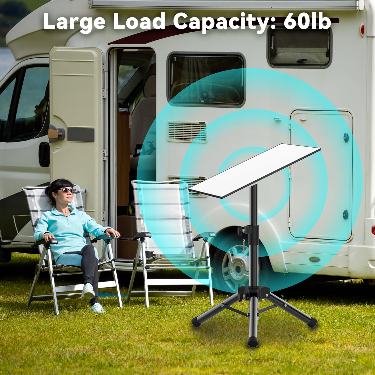 Takerers Starlink Gen 3 Tripod Mount, Starlink Mini Tripod Stand Adjustable Height From 22" To 34" With Heavy Duty Material, Easy To Assemble, Store And Carry