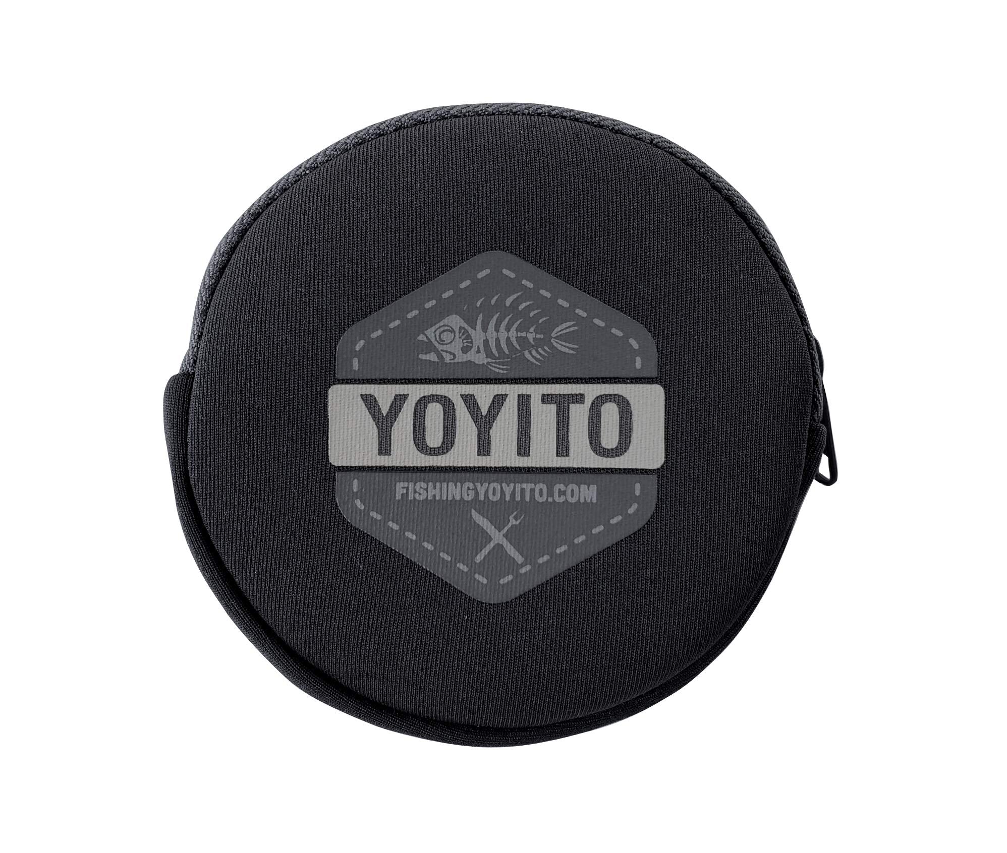 Yoyito Aluminum Hand Line Reel Pocket/Travel Fishing Kit (30 Lb Clear Line)