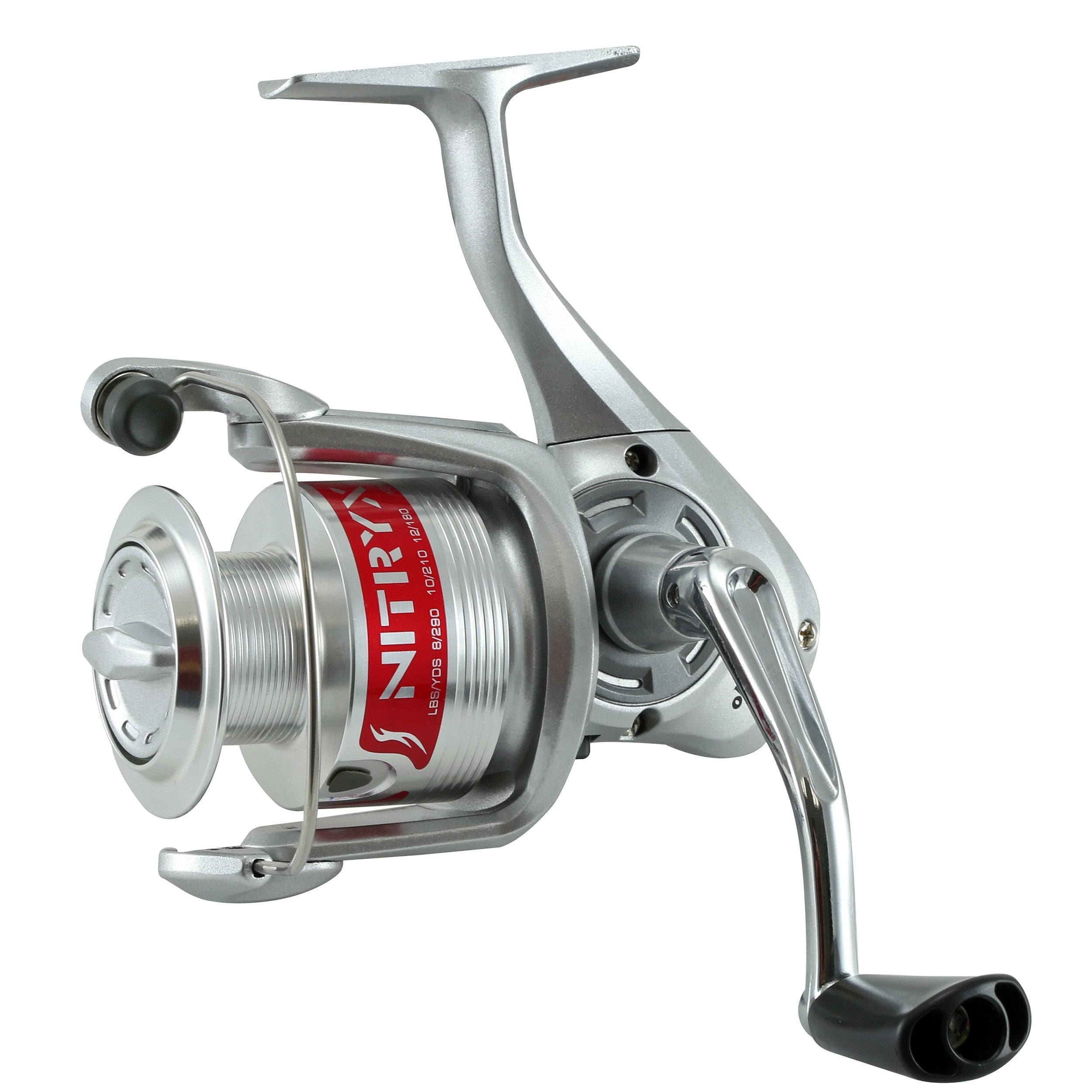 Okuma Nitryx Spinning Reel, 5.0:1 Gear Ratio, 1Bb Bearings, 15 Lb Max Drag, 25.40" Line Retrieve