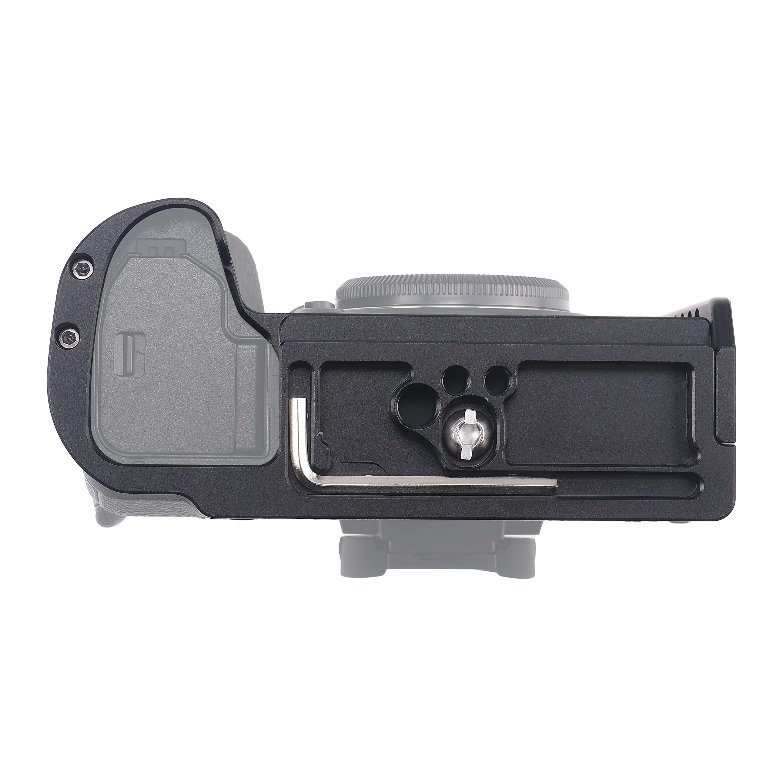 Hersmay X-H2/X-H2S Camera Cage With Top Handle For Fujifilm X-H2 X-H2S Mirrorless Digital Camera Aluminum Alloy Film Movie Making Camera Video Cage With Shoe Mount