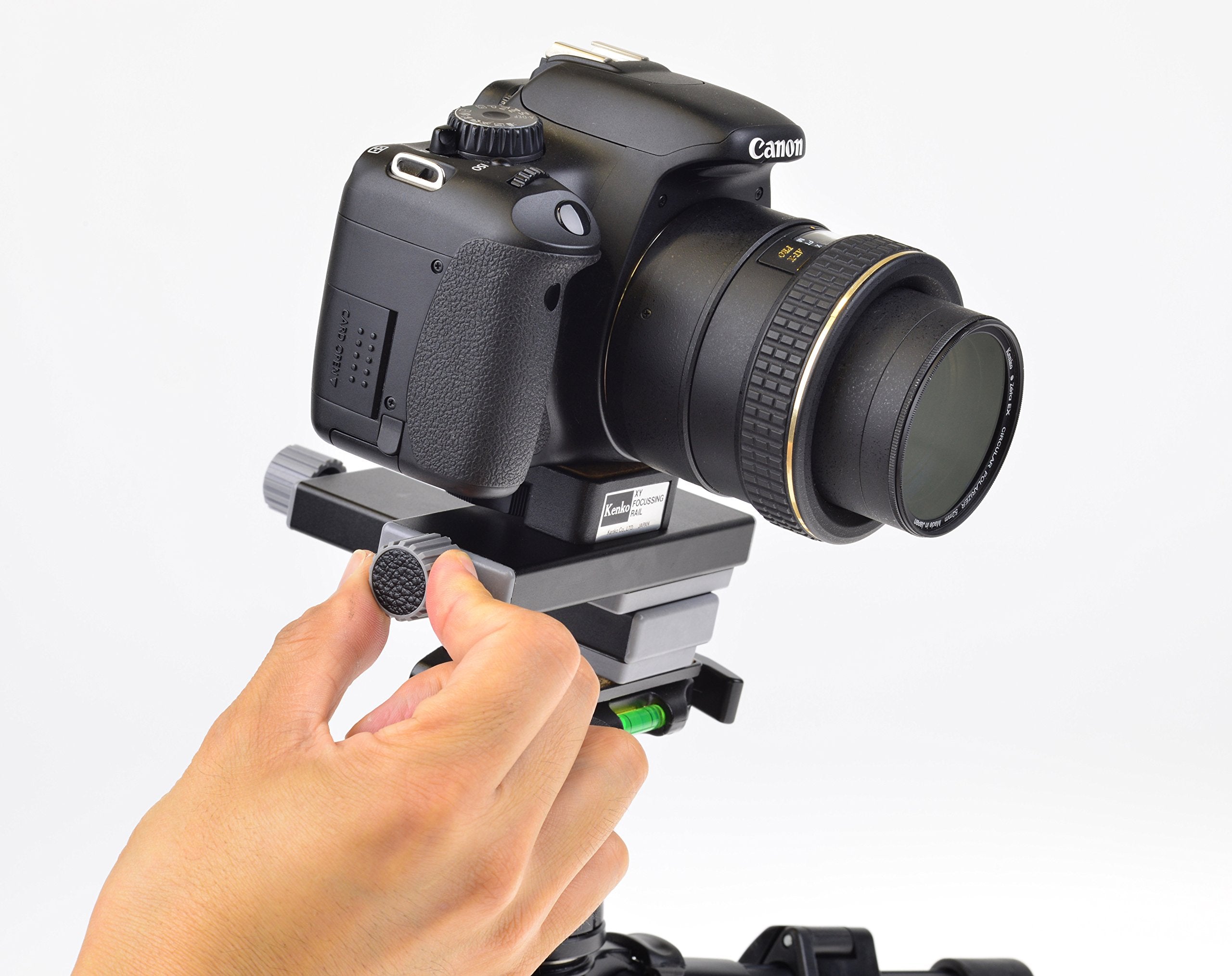 Kenko 809198 Tripod And Monopod Accessory, 2-Way Focusing Rail