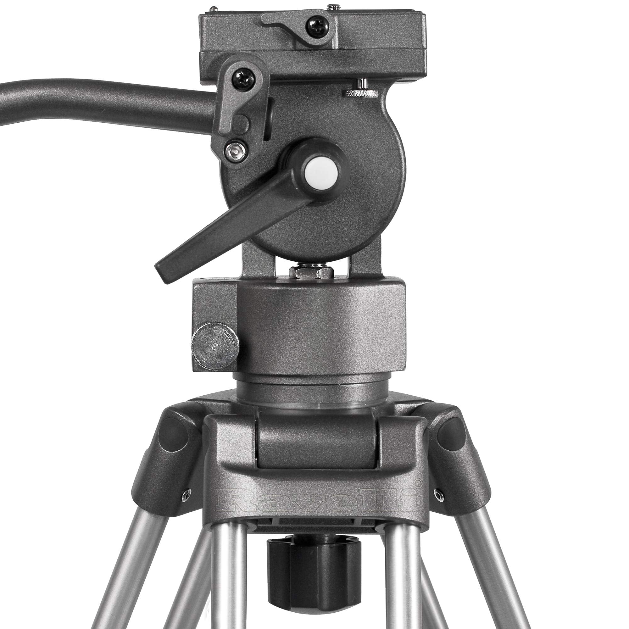 Ravelli Avtp Professional 55" 65Mm Video Camera Tripod With Fluid Drag Head