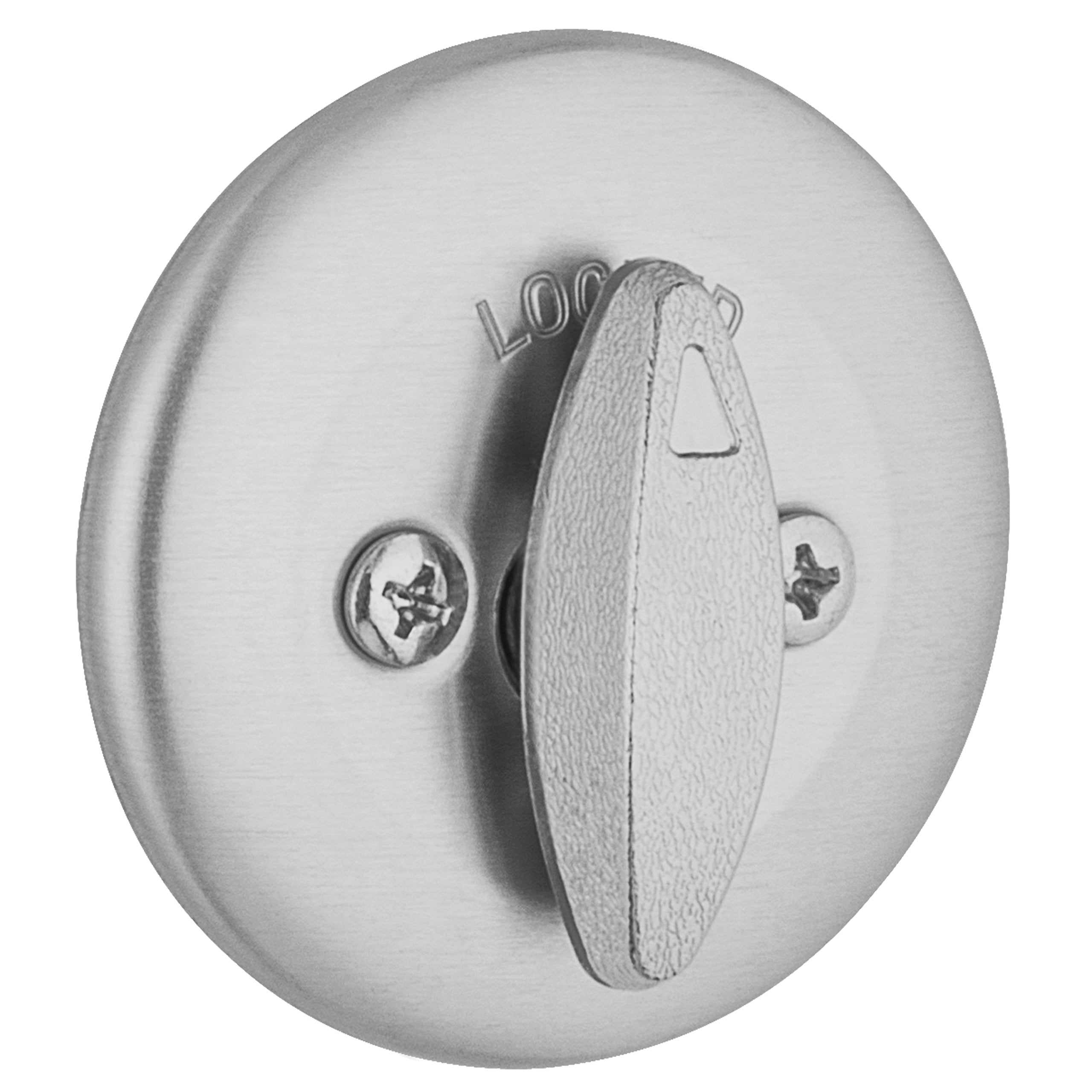 Kwikset 660 Deadbolt Deadbolt Lock, Satin Chrome Round Exterior Keyed Front Entry Door, Pick Resistant Smartkey Rekey Security, Single Cylinder Dead Bolt
