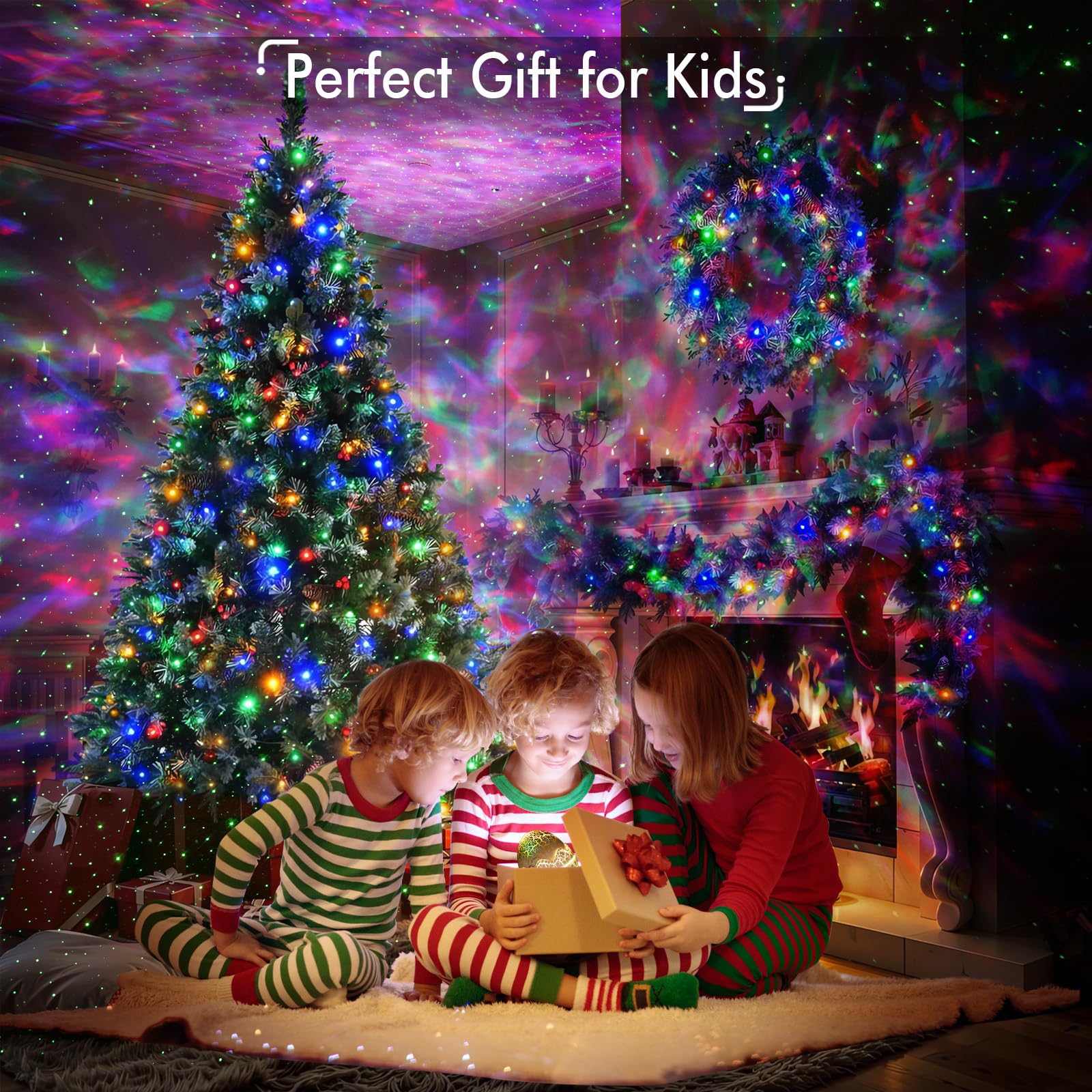 Rossetta Galaxy Projector, Star Projector For Bedroom, Night Lights For Kids Room With White Noise, Bluetooth Speaker, Timer And Remote, Room Decor,  For Girls, Boys, Adults, Christmas, Birthday