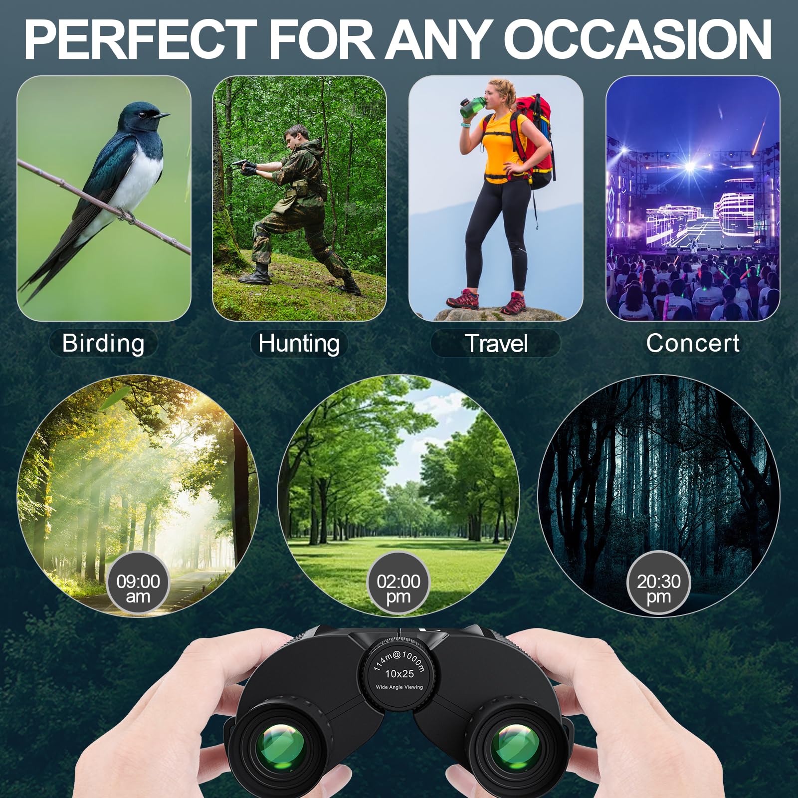 Deesoo 10X25 Binoculars: Compact Clarity For Nature'S Closest Views