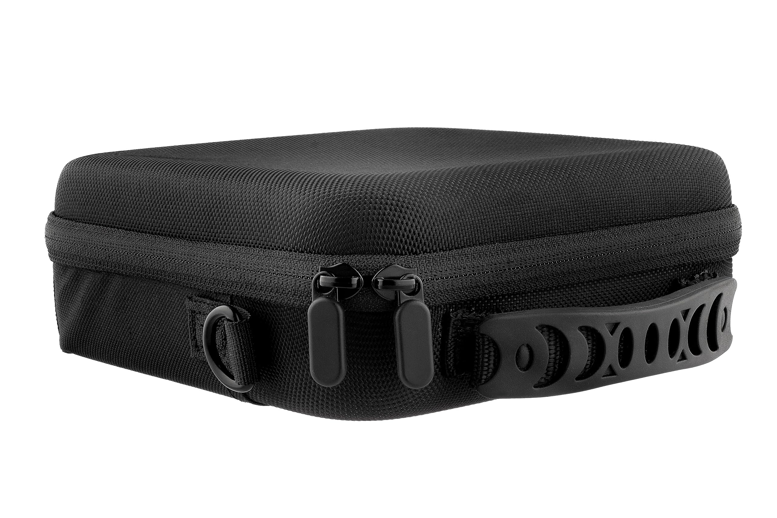 Xenage Binocular Case With Heavy-Duty Water-Resistant Hard Eva Cover (7X7X2.5”) Carry Handle, And Carrying Strap For Hiking, Hunting, Backpacking, Outdoor Travel, Rugged And Compact Cover